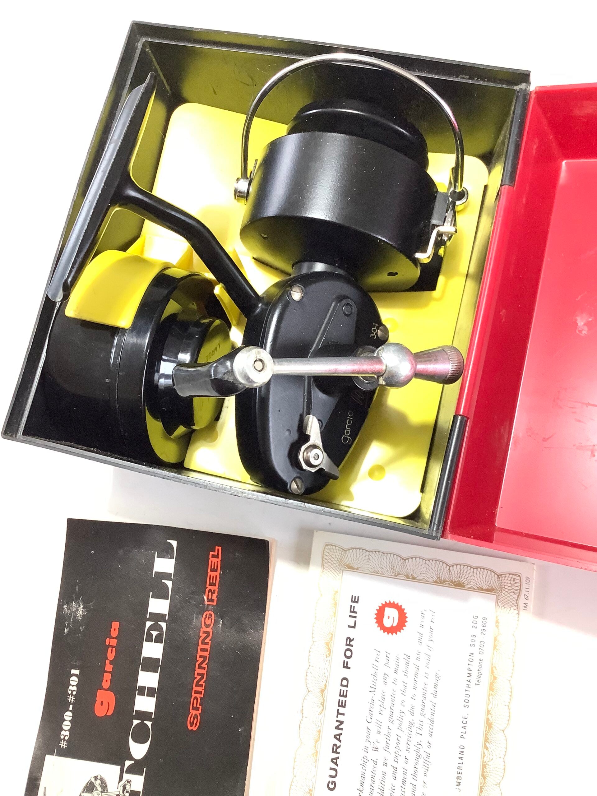 Mitchell 301 Fixed Spool Reel in Box.