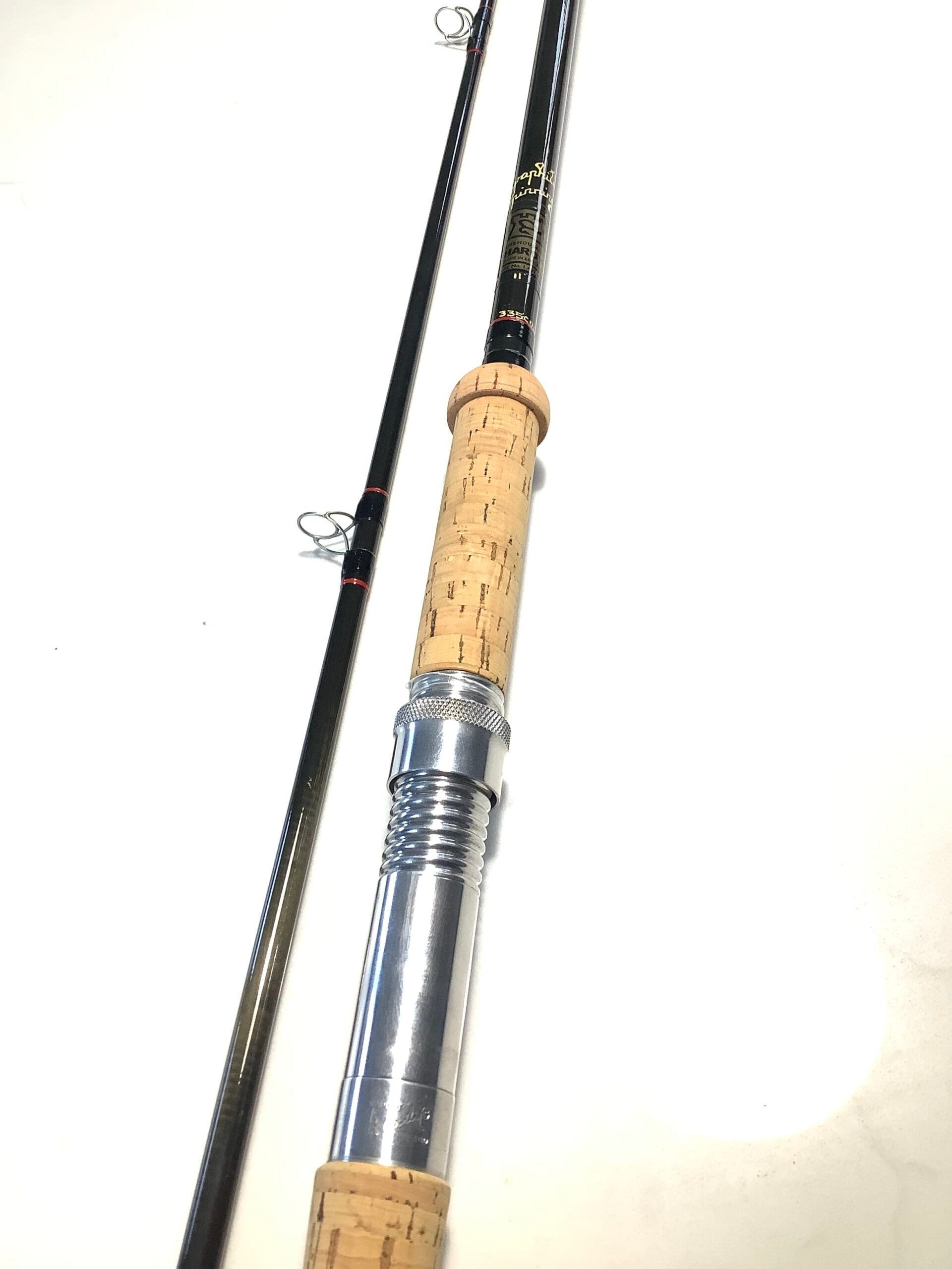 Scarce Hardy Bros 11ft Black Graphite Spinning Rod