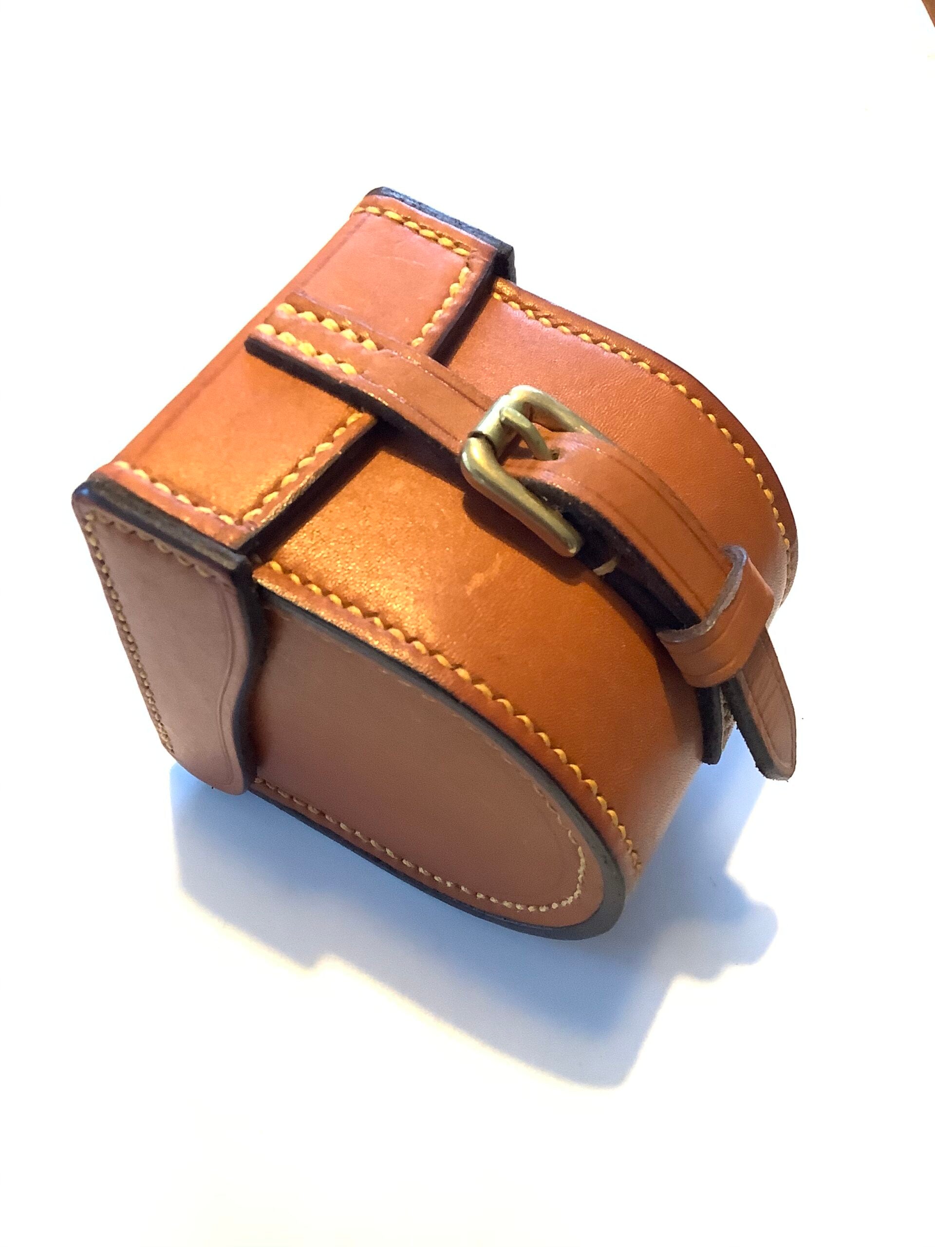 Peter Loam Hand made quality block leather reel cases