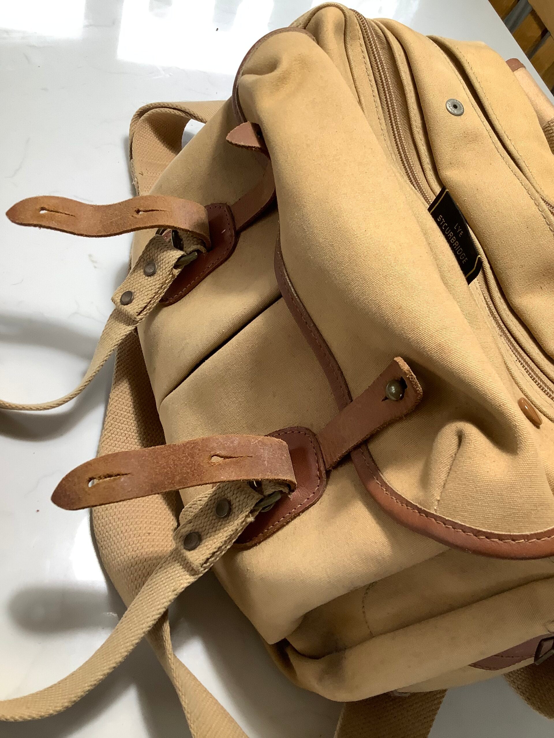 Vintage Quality Hold-all by BILLINGHAM Makers