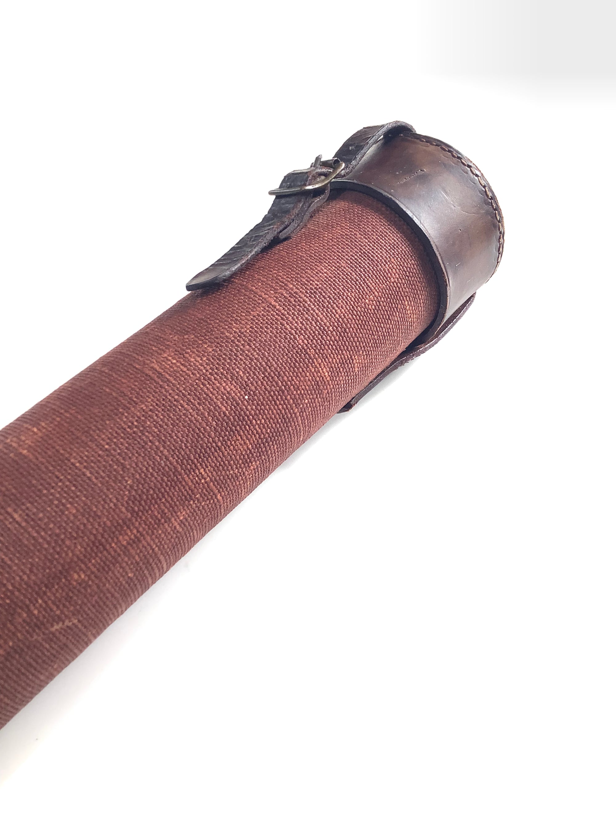 Vintage Quality Leather & Canvas Rod Holder