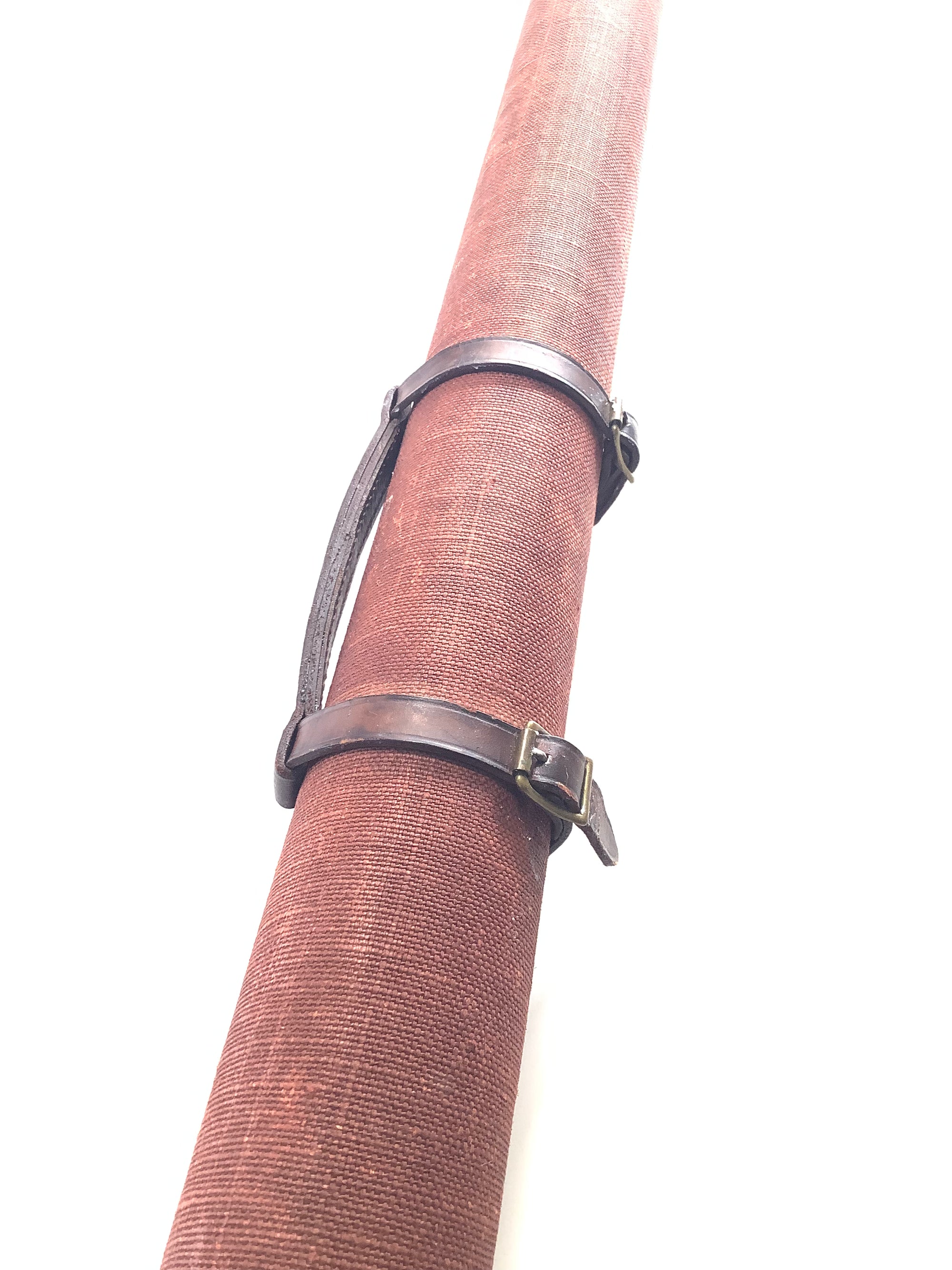Vintage Quality Leather & Canvas Rod Holder