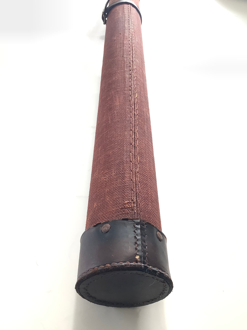 Vintage Quality Leather & Canvas Rod Holder