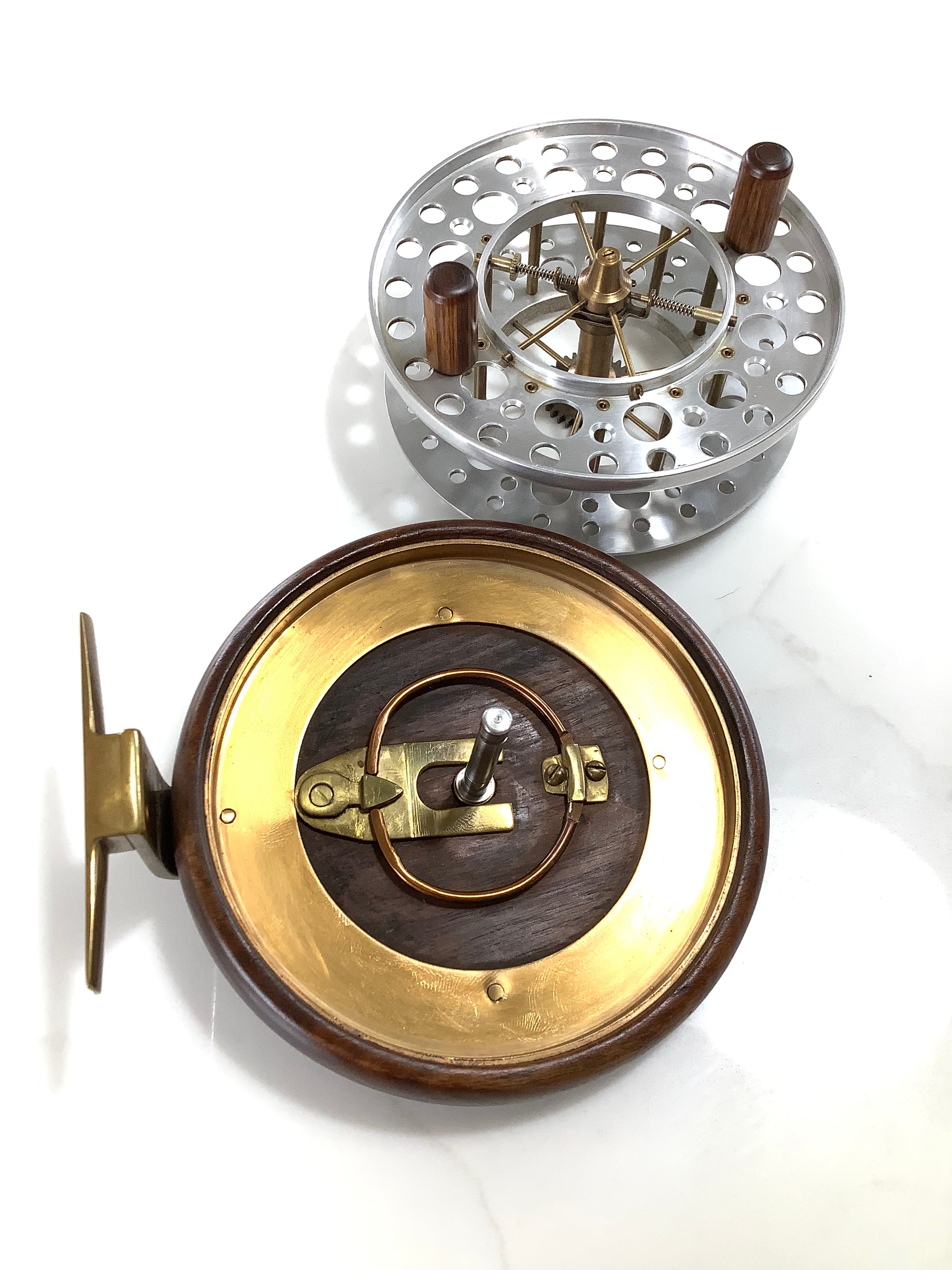 Rare Mill Tackle Improved Coxon Aerial Centrepin by Garry Mills