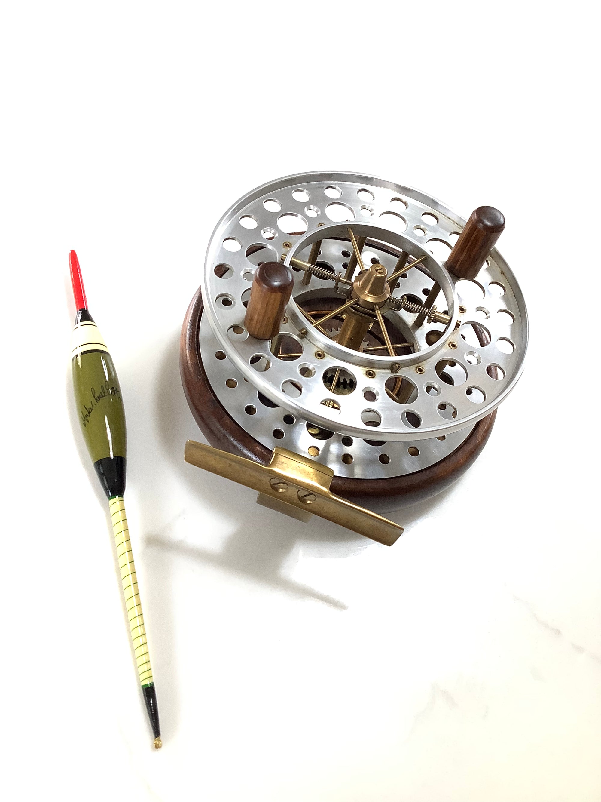 Rare Mill Tackle Improved Coxon Aerial Centrepin by Garry Mills