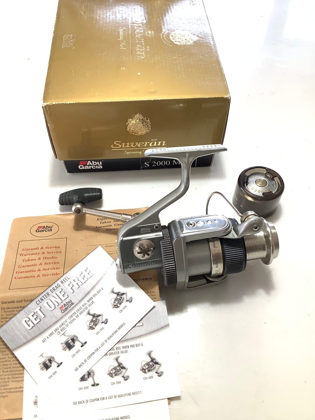 ABU SUVERAN 2000M Fixed Spool Reel