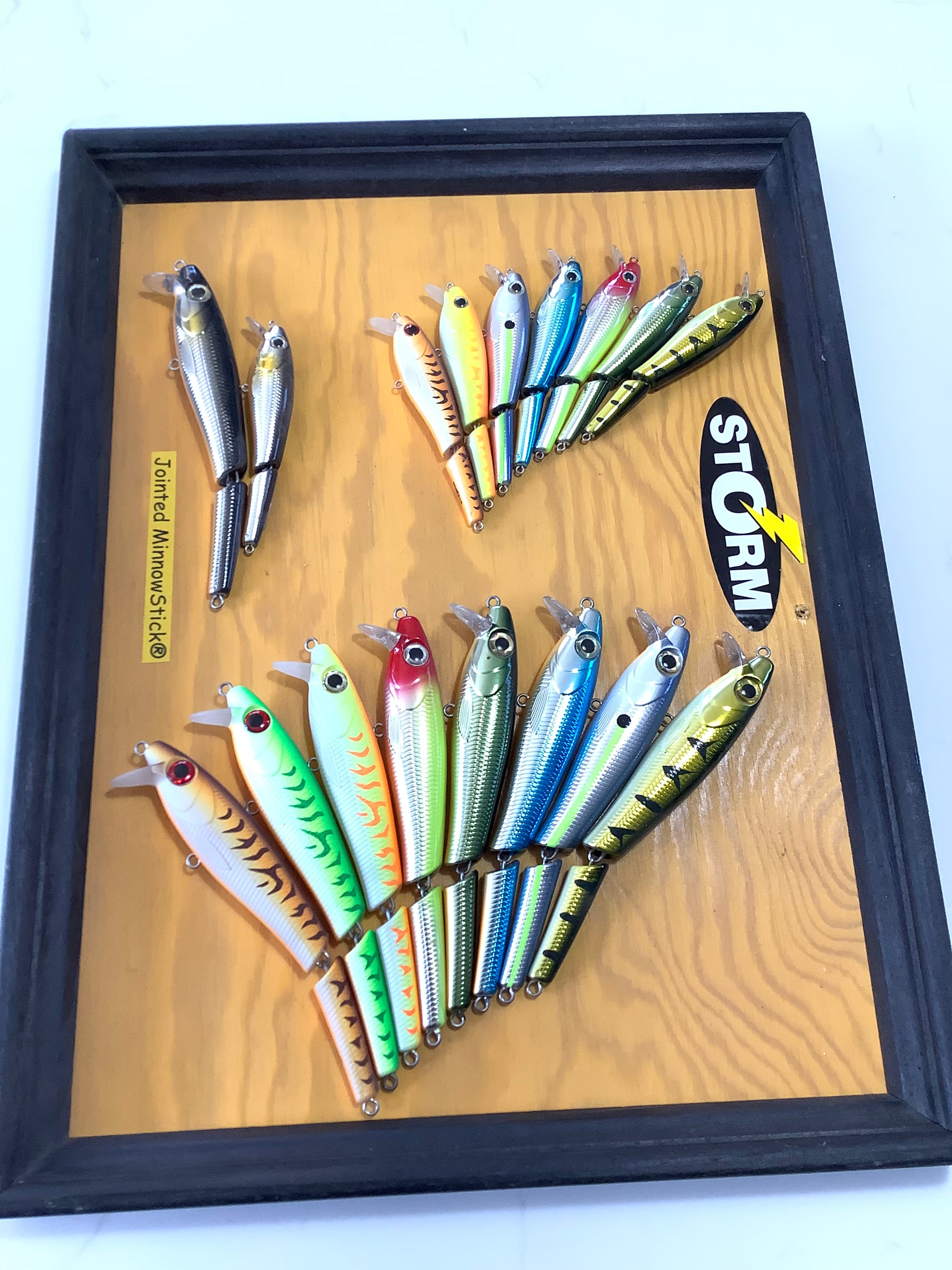 Ex Shop Display Collection Of STORM Lures