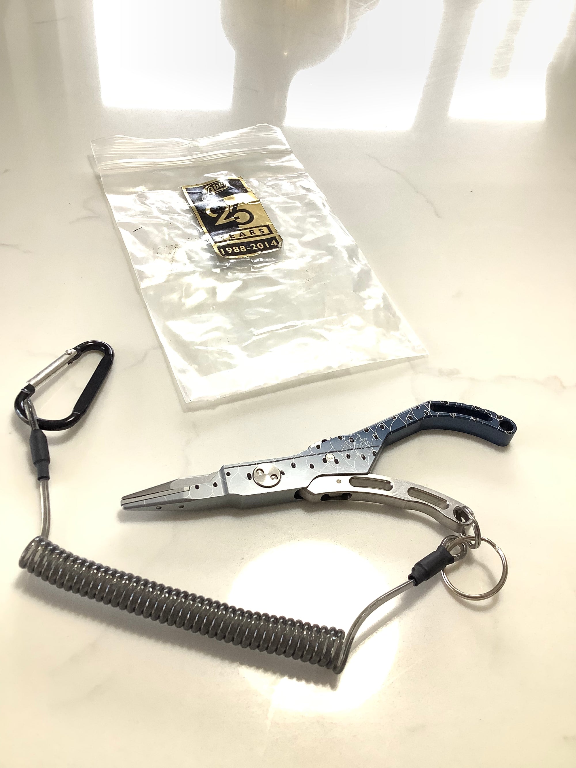 Rare ABEL HYBRID HEMOSTAT Custon ATLANTIC Salmon Pliers