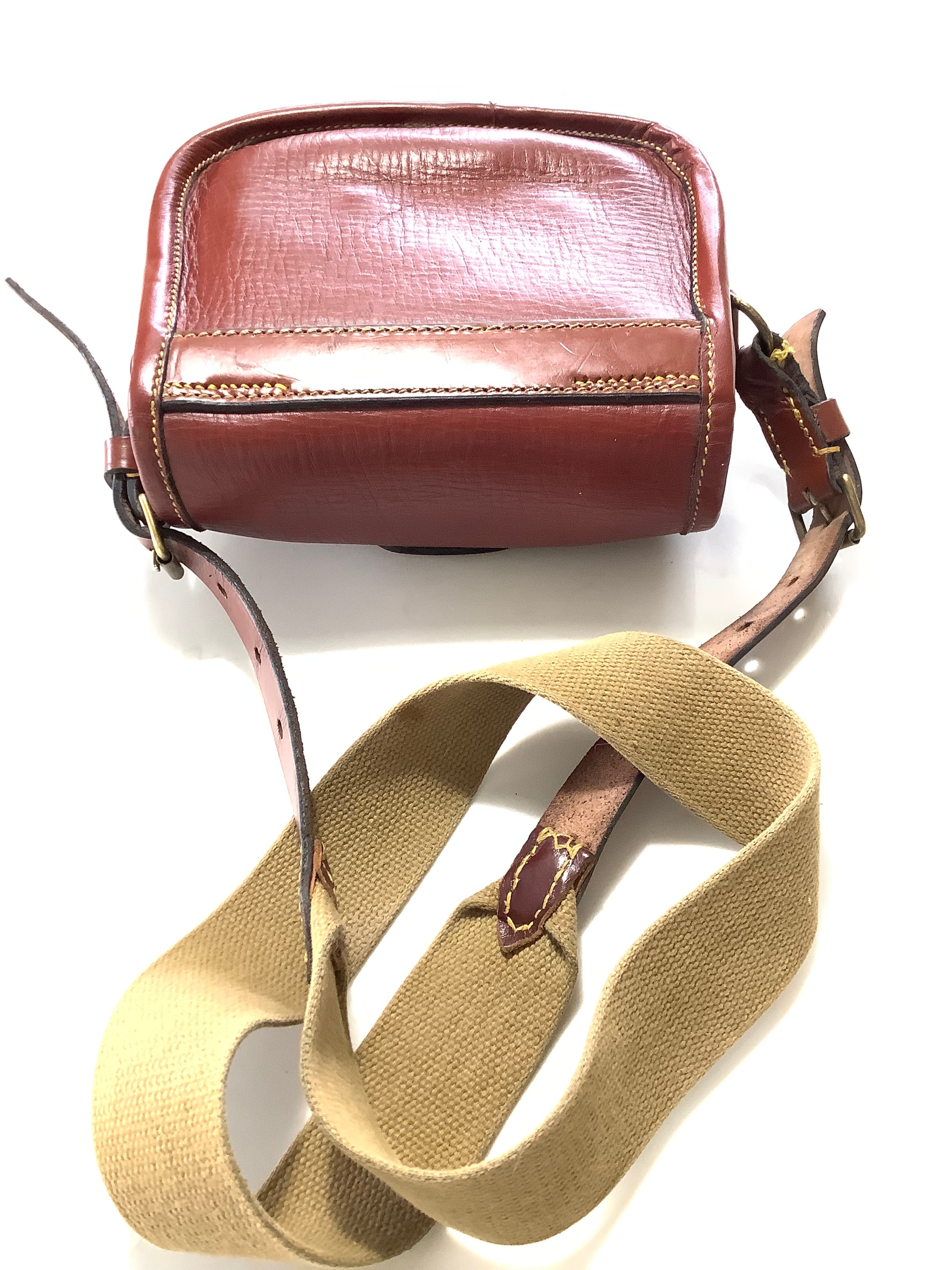 HOLLAND & HOLLAND Best Quality Bridle Leather Cartridge Bag