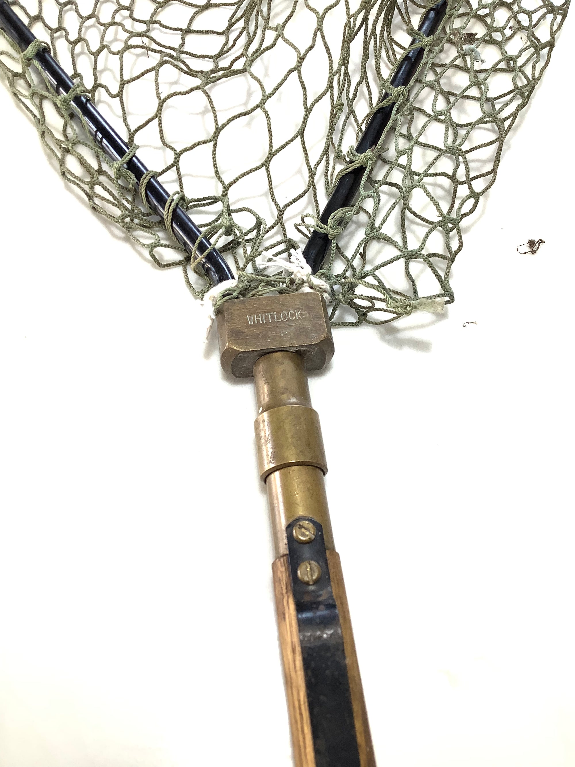 Rare Early WHITLOCK Trout Folding Landing Net
