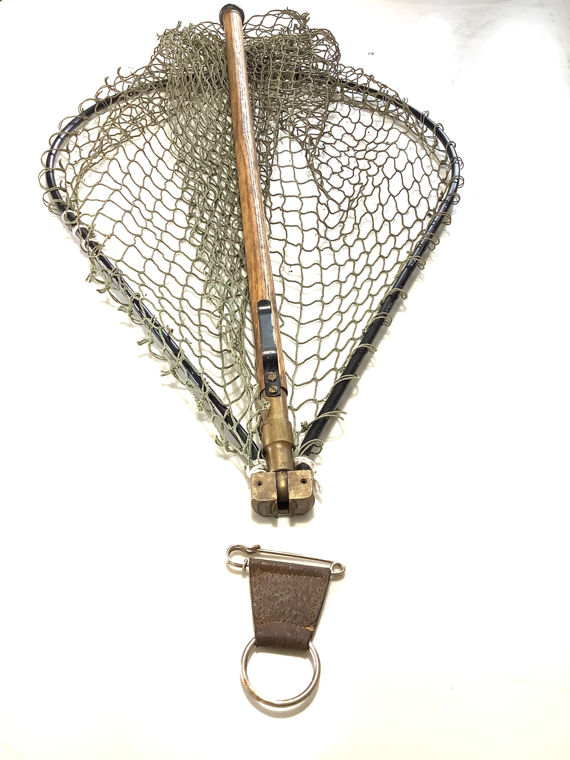Rare Early WHITLOCK Trout Folding Landing Net