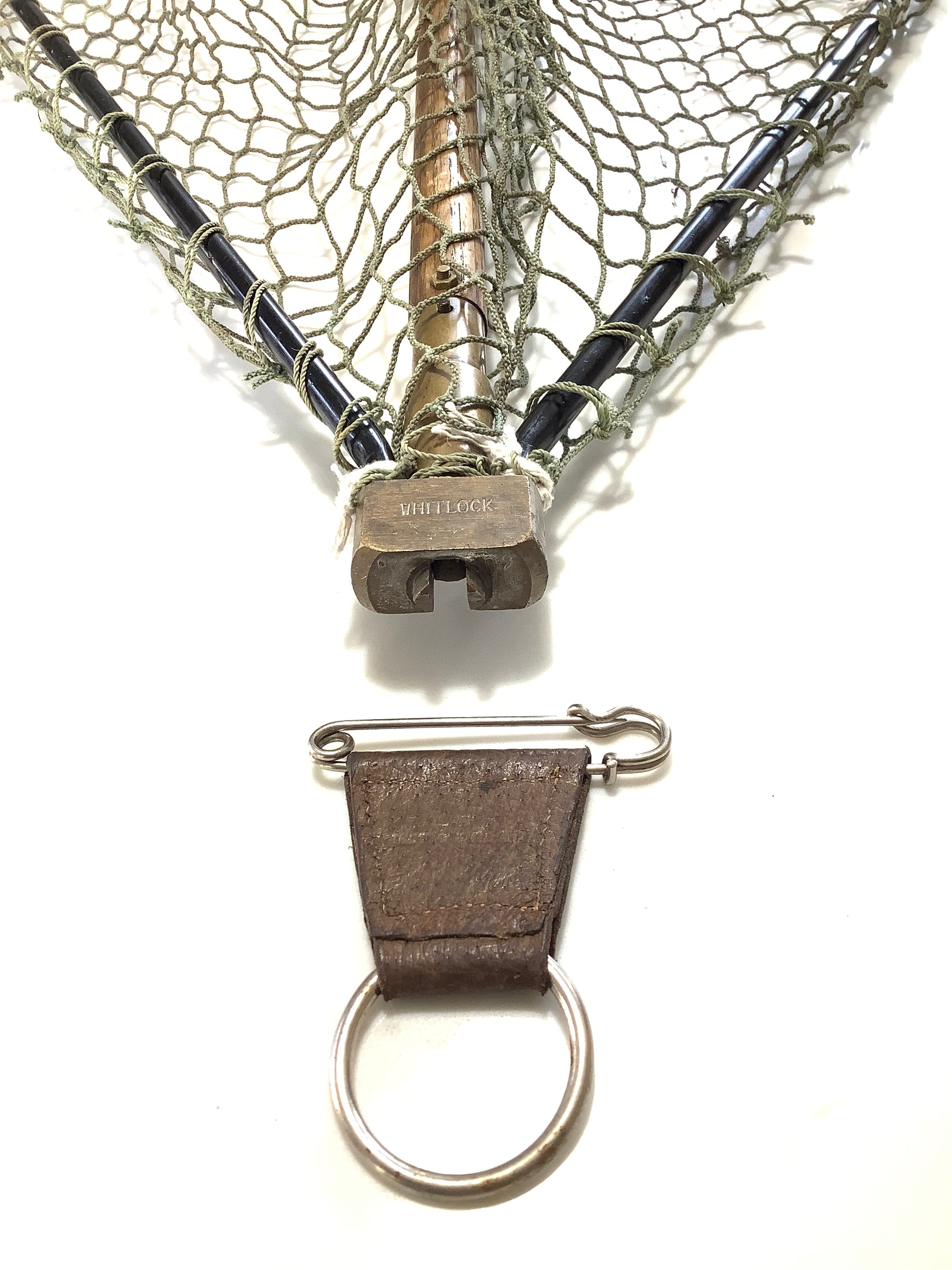 Rare Early WHITLOCK Trout Folding Landing Net
