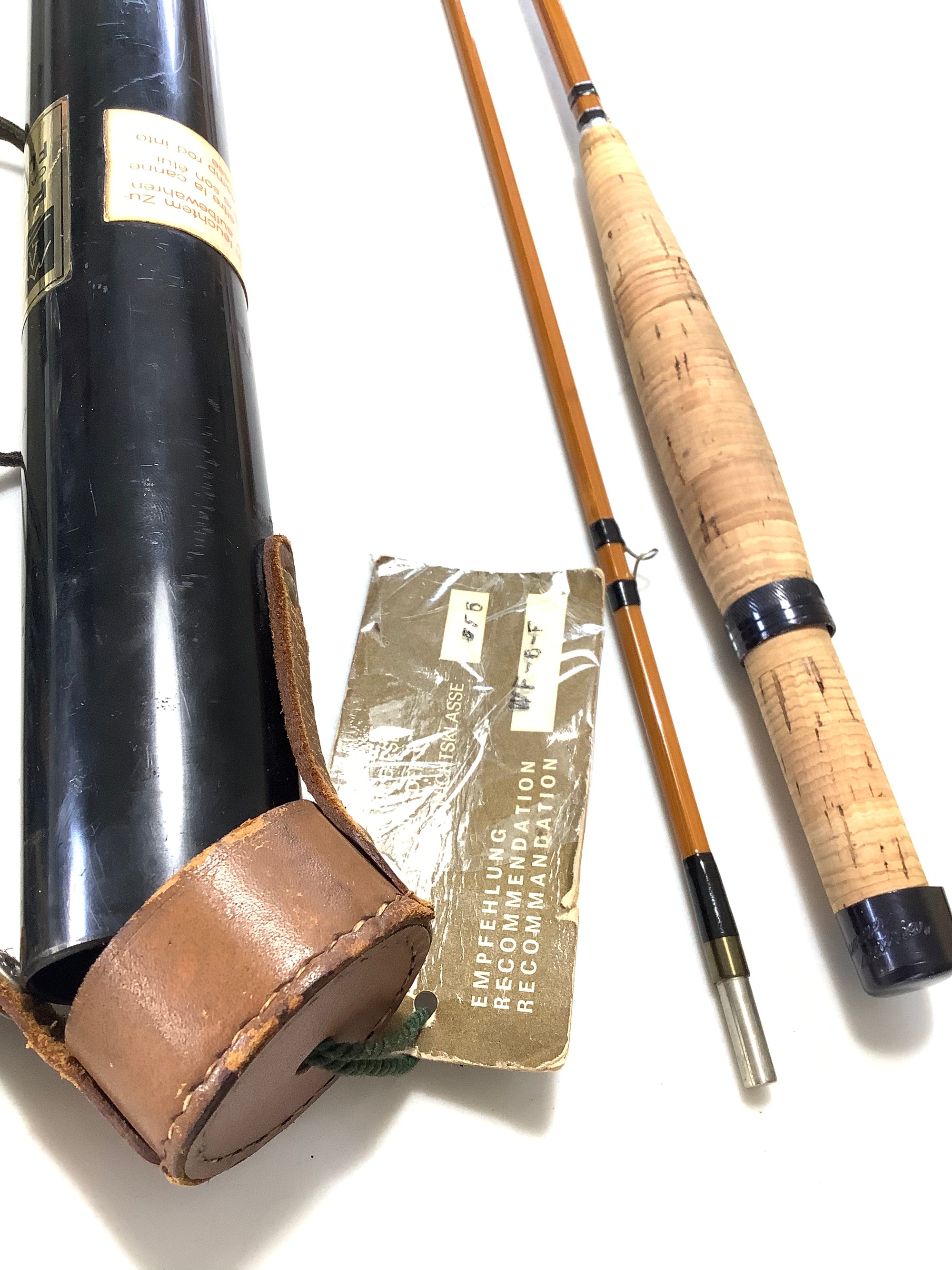 Rare Brunner TYPE GEBETSROITHER 7ft Built Cane Fly Rod