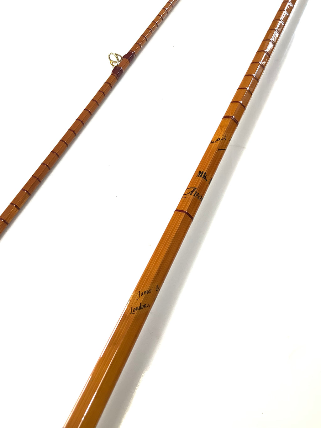 B.James Richard Walker MKIV AVON Built Cane rod in Excellent original Condition