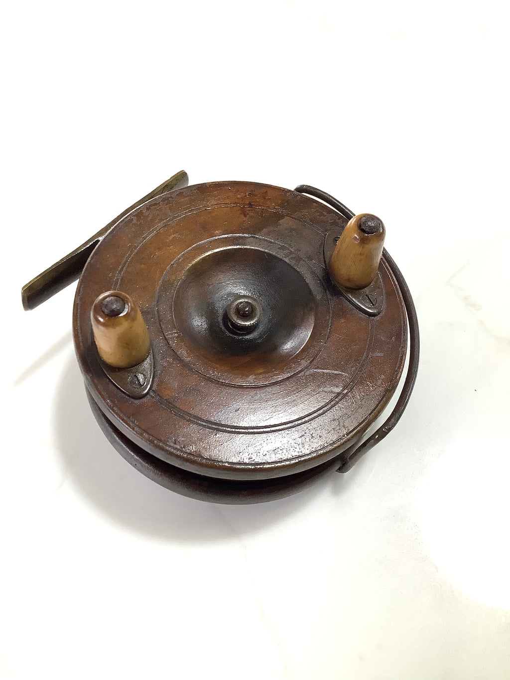 Antique 1880s Fish Tail Starback Nottingham Centrepin 4 1/2”