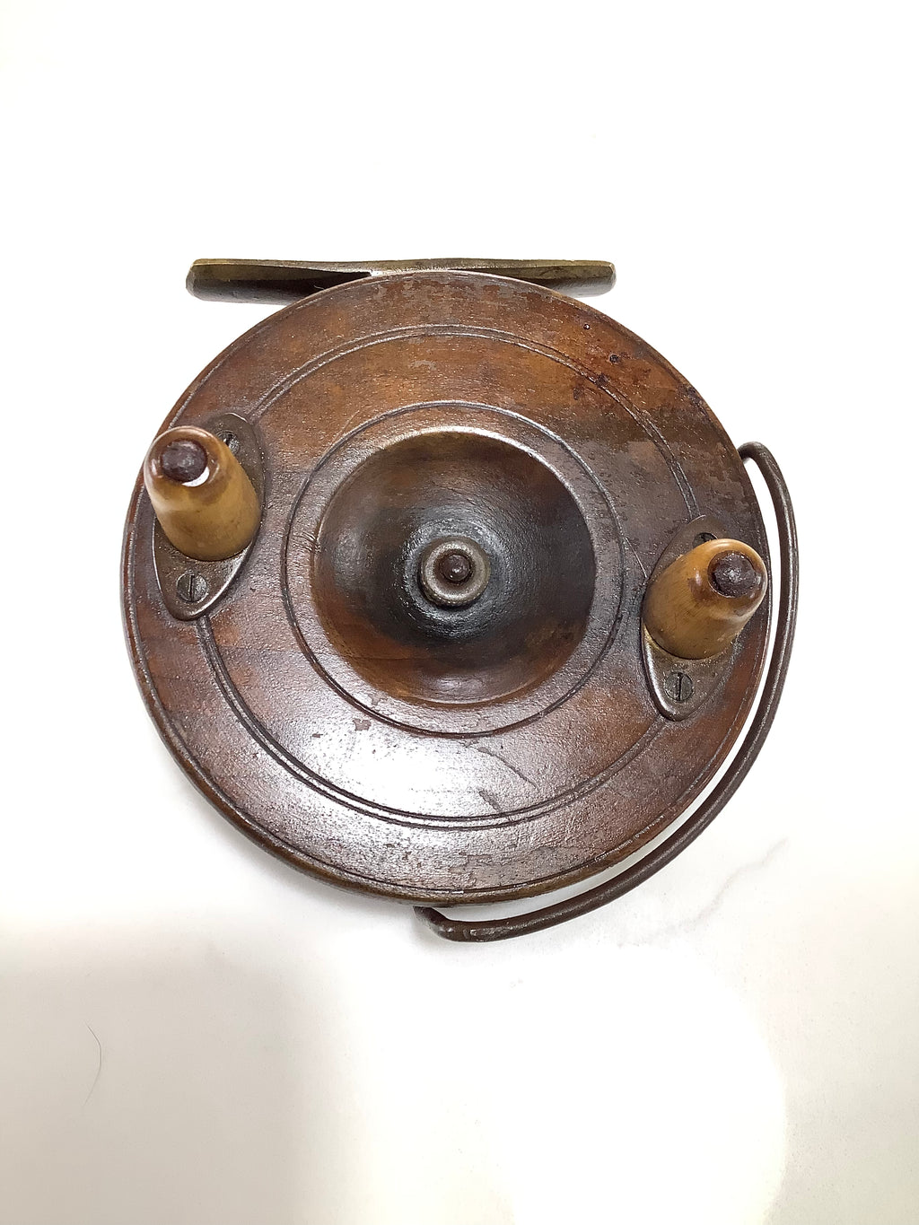Antique 1880s Fish Tail Starback Nottingham Centrepin 4 1/2”