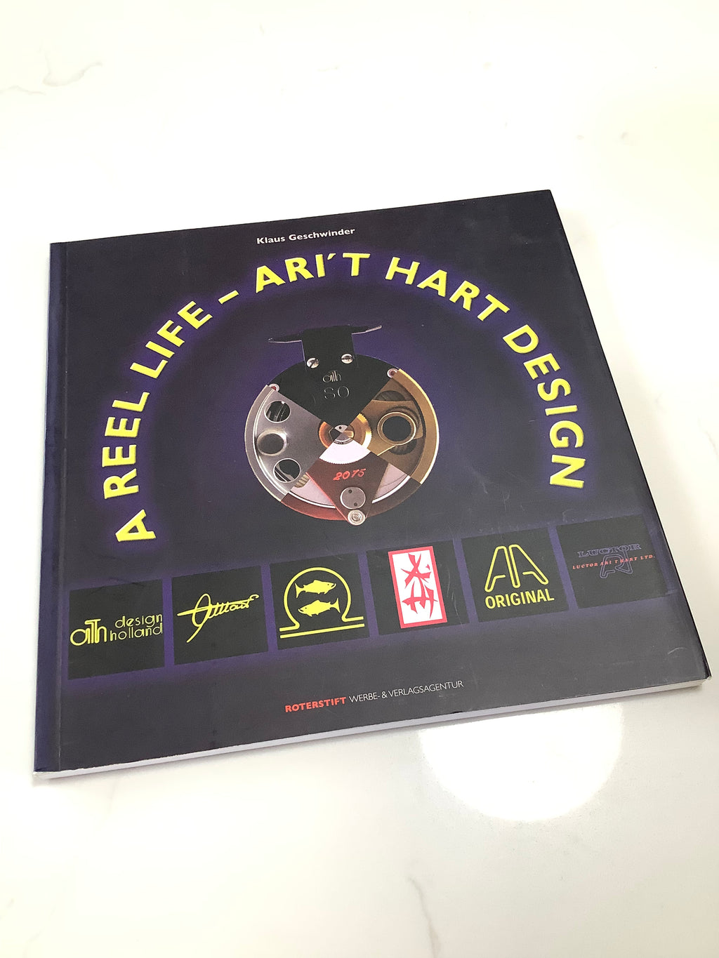 ARI T HART Lake Taupo F3 Fly Reel Plus Rare Spare SILVER/COPPER Spool