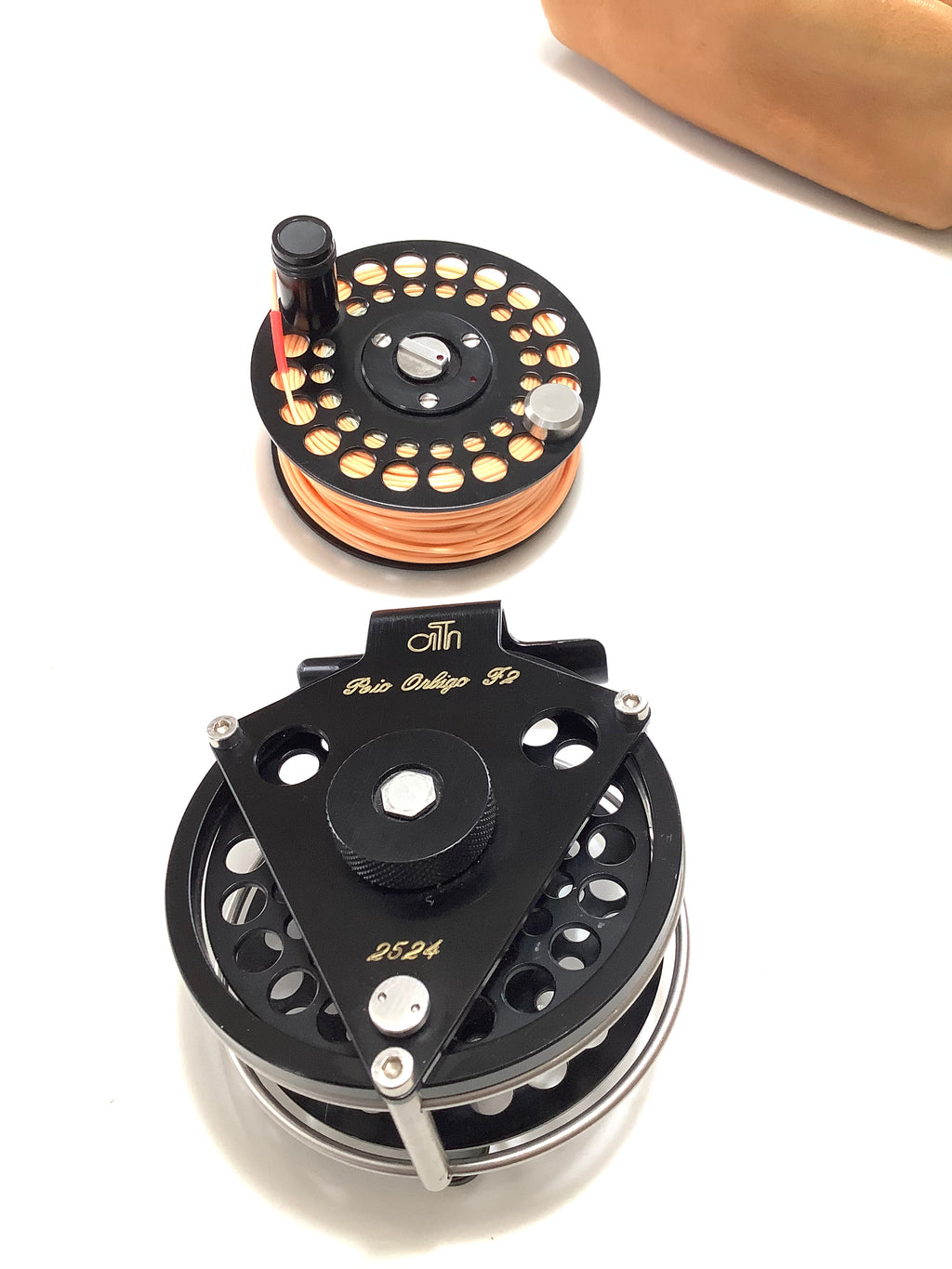 ARI T HART Rio Orbigo F2 Fly Reel Plus Spare Spool As New