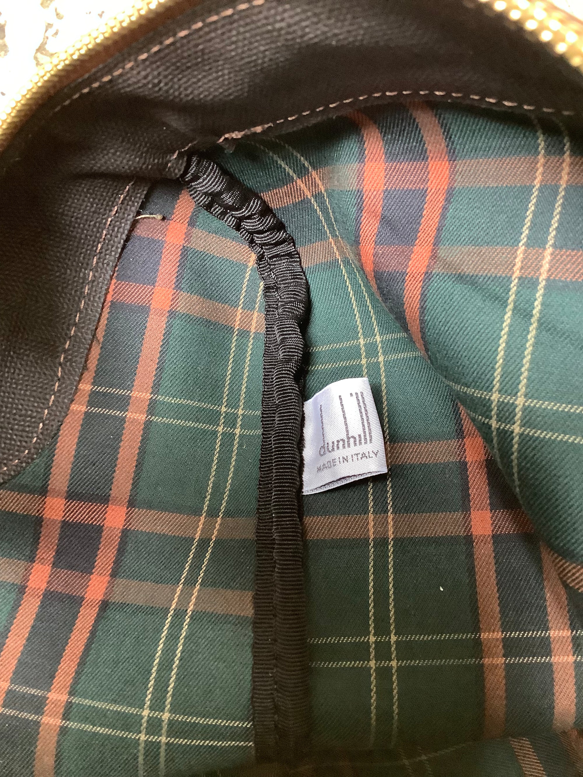 DUNHILL of LONDON Best Quality Hold-all