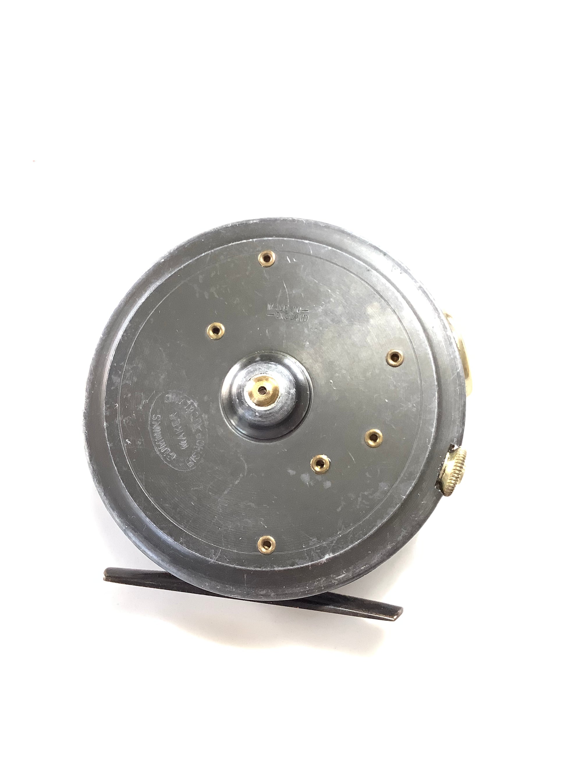 Antique RED AGATE Cummins of Bishop Auckland “STANLEY” Fly Reel
