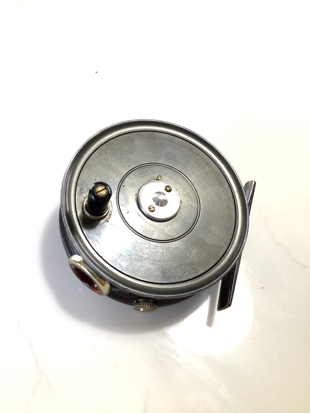 Antique RED AGATE Cummins of Bishop Auckland “STANLEY” Fly Reel