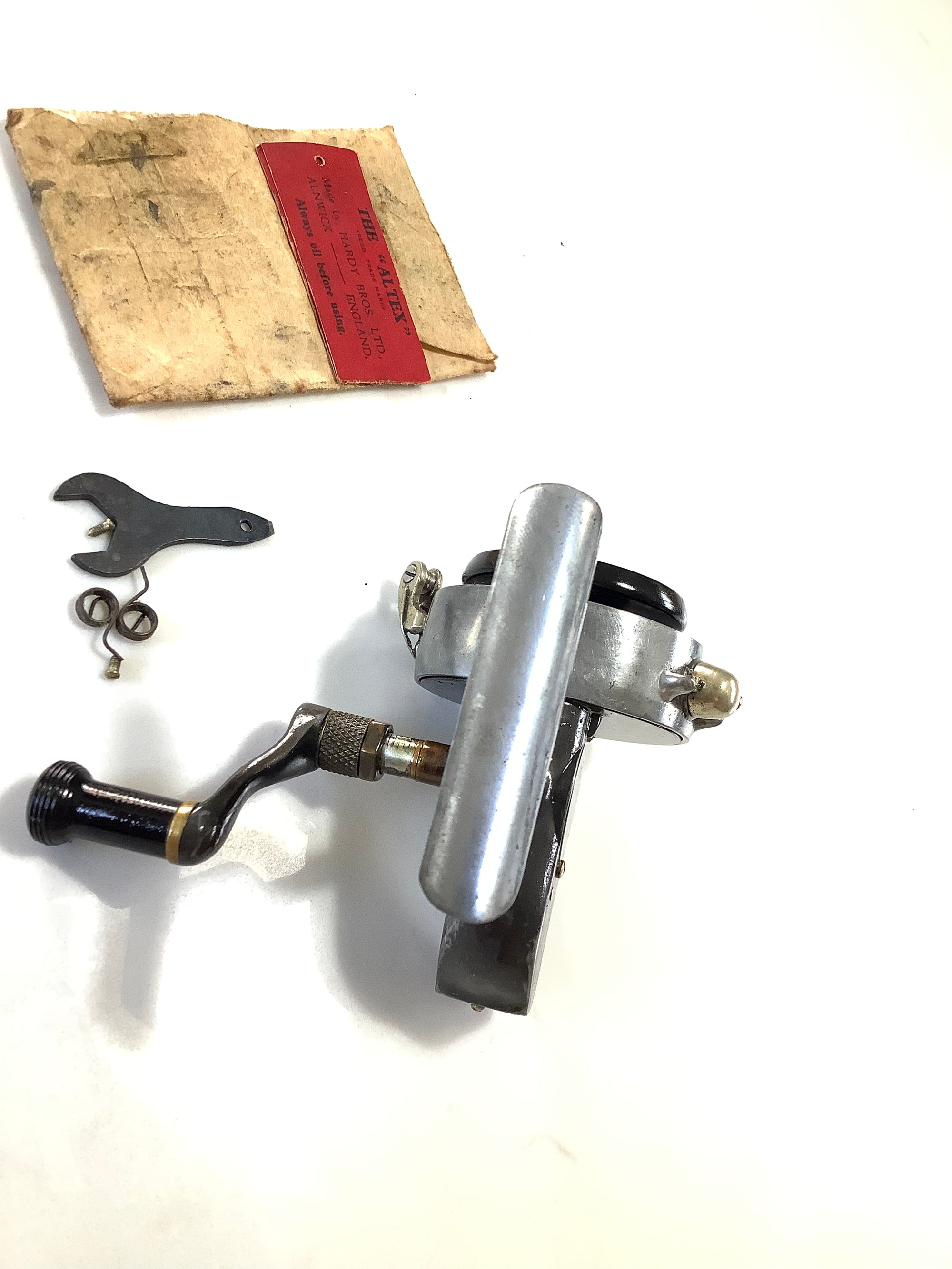 Antique Hardy Bros No.1 MKII ALTEX Fixed spool Reel
