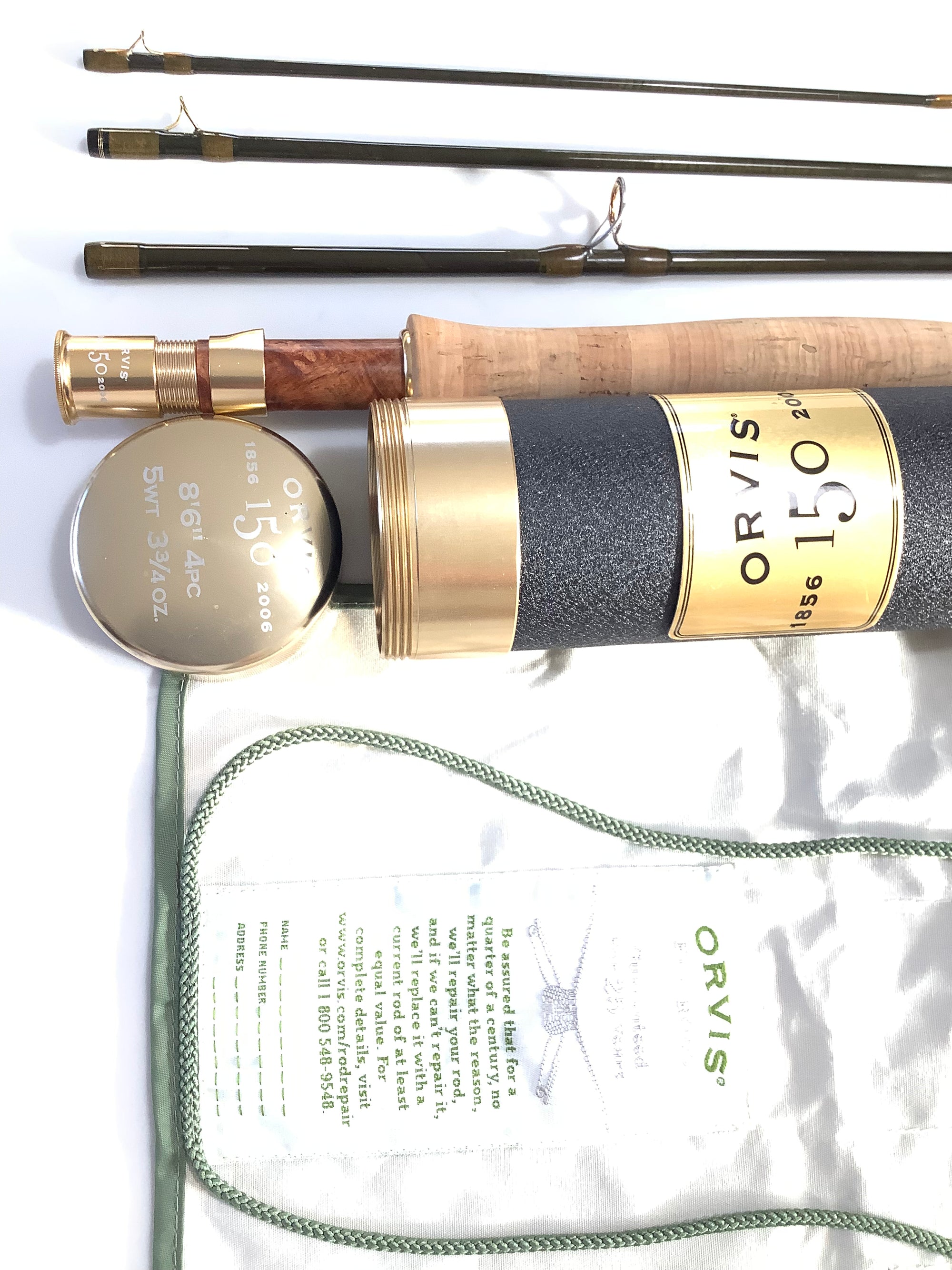 ORVIS 150th Year ANNIVERSARY 8ft 6” Fly Rod