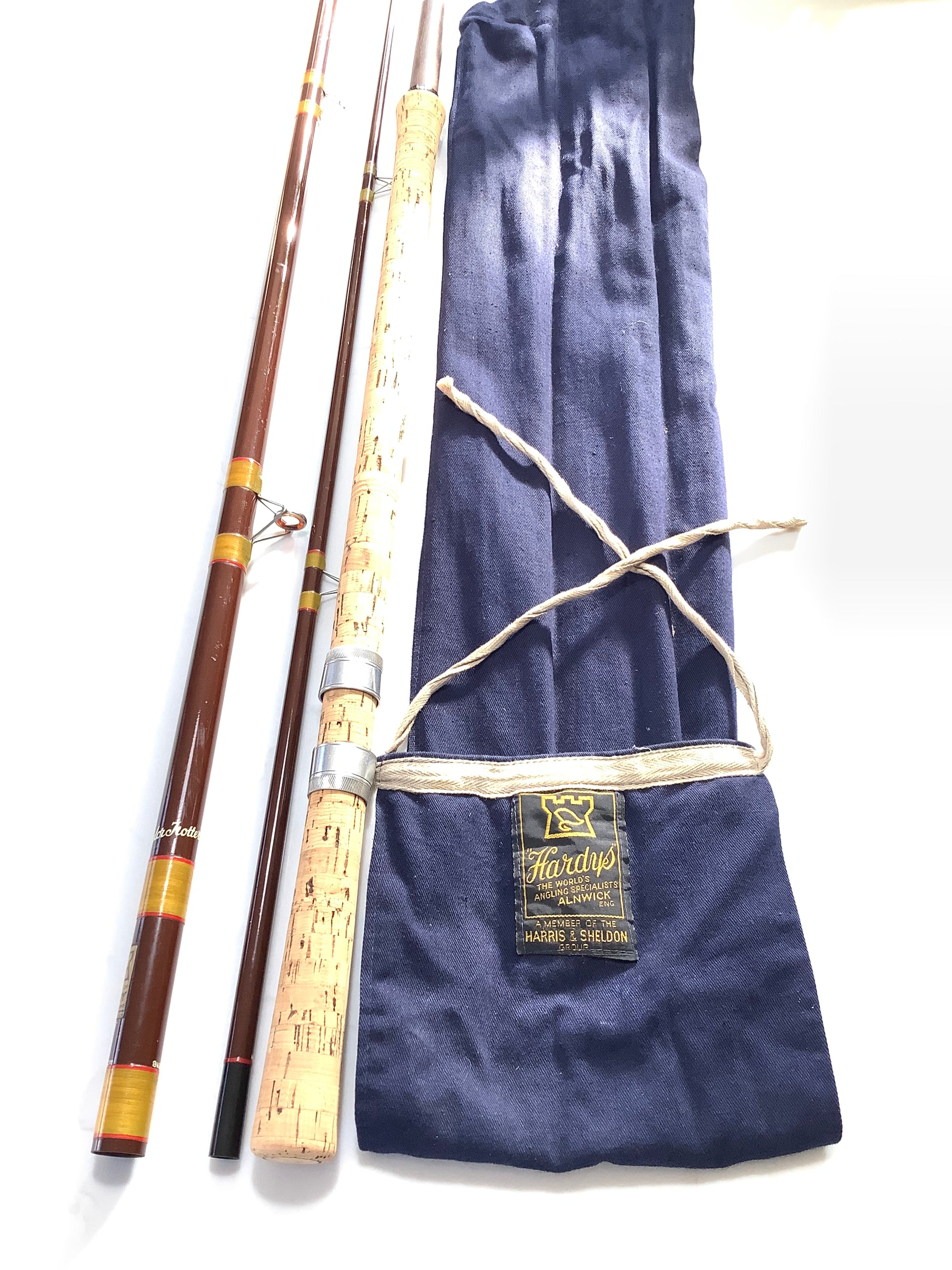 Old Hardy Rods HARDY Bros FRED TAYLOR TROTTER 11ft 3” Rod – Antique & Vintage Fishing ...