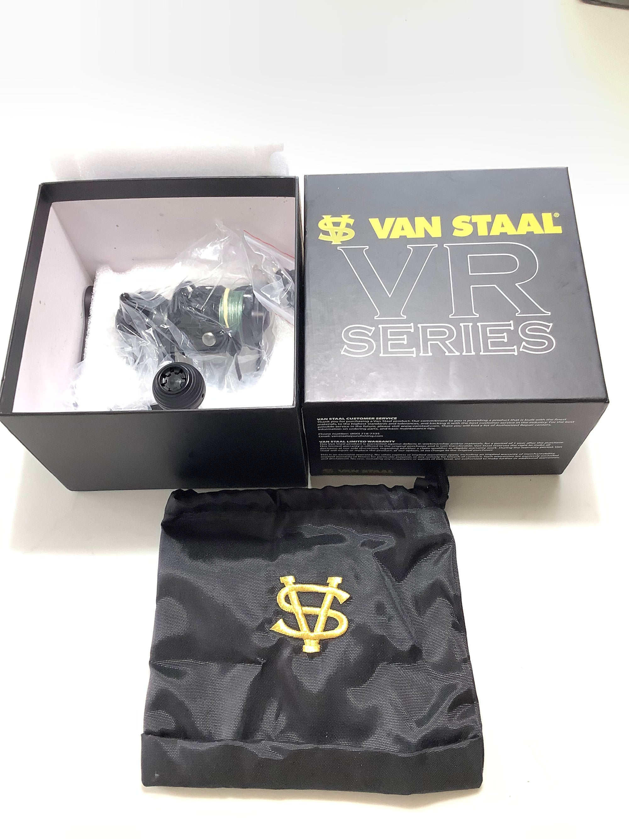 NEW Van Staal VR50B Fixed Spool Reel