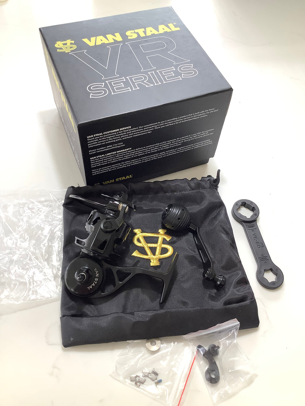 NEW Van Staal VR50B Fixed Spool Reel