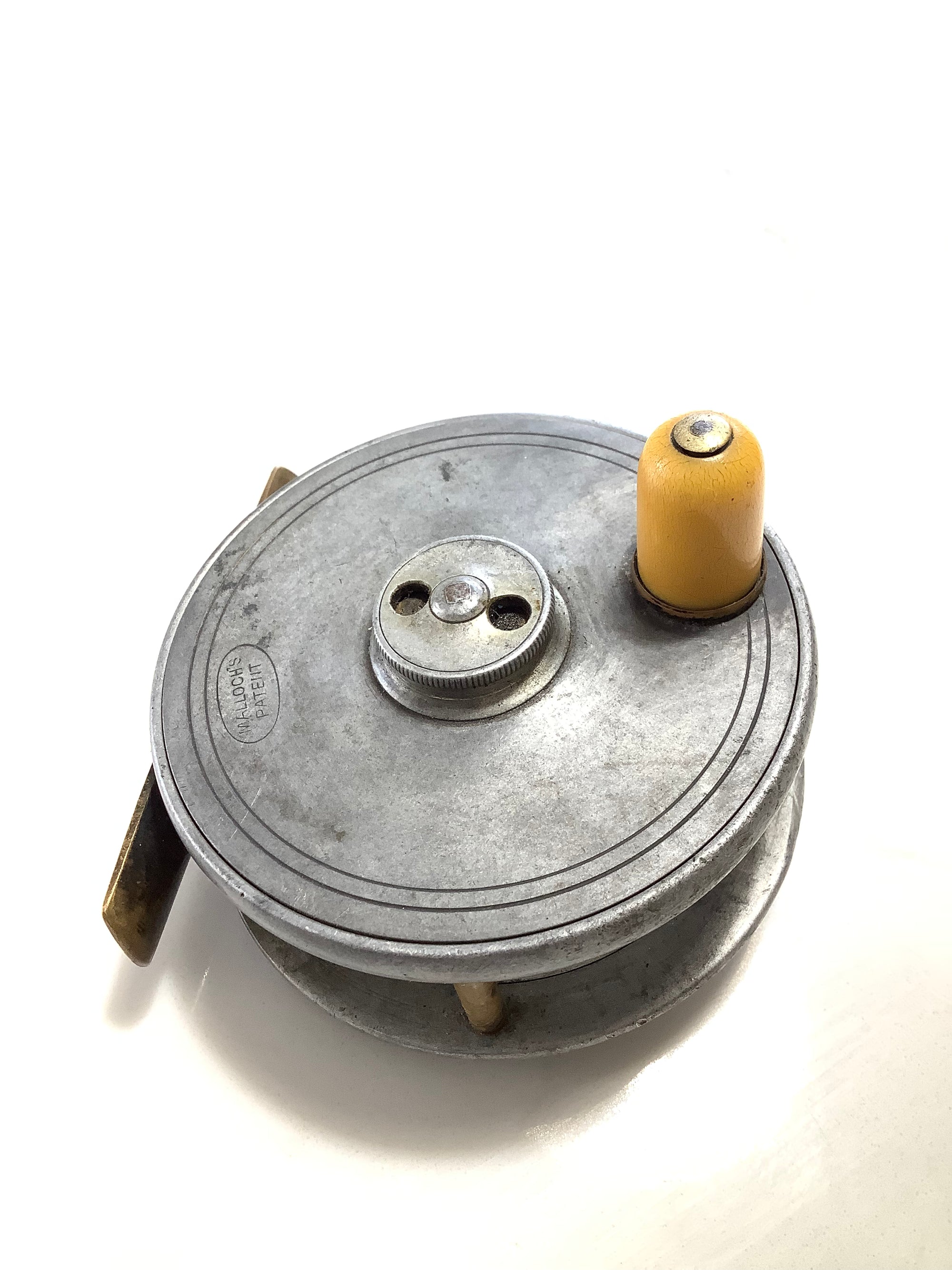 Antique 3” MALLOCH Centerbrake Fly Reel