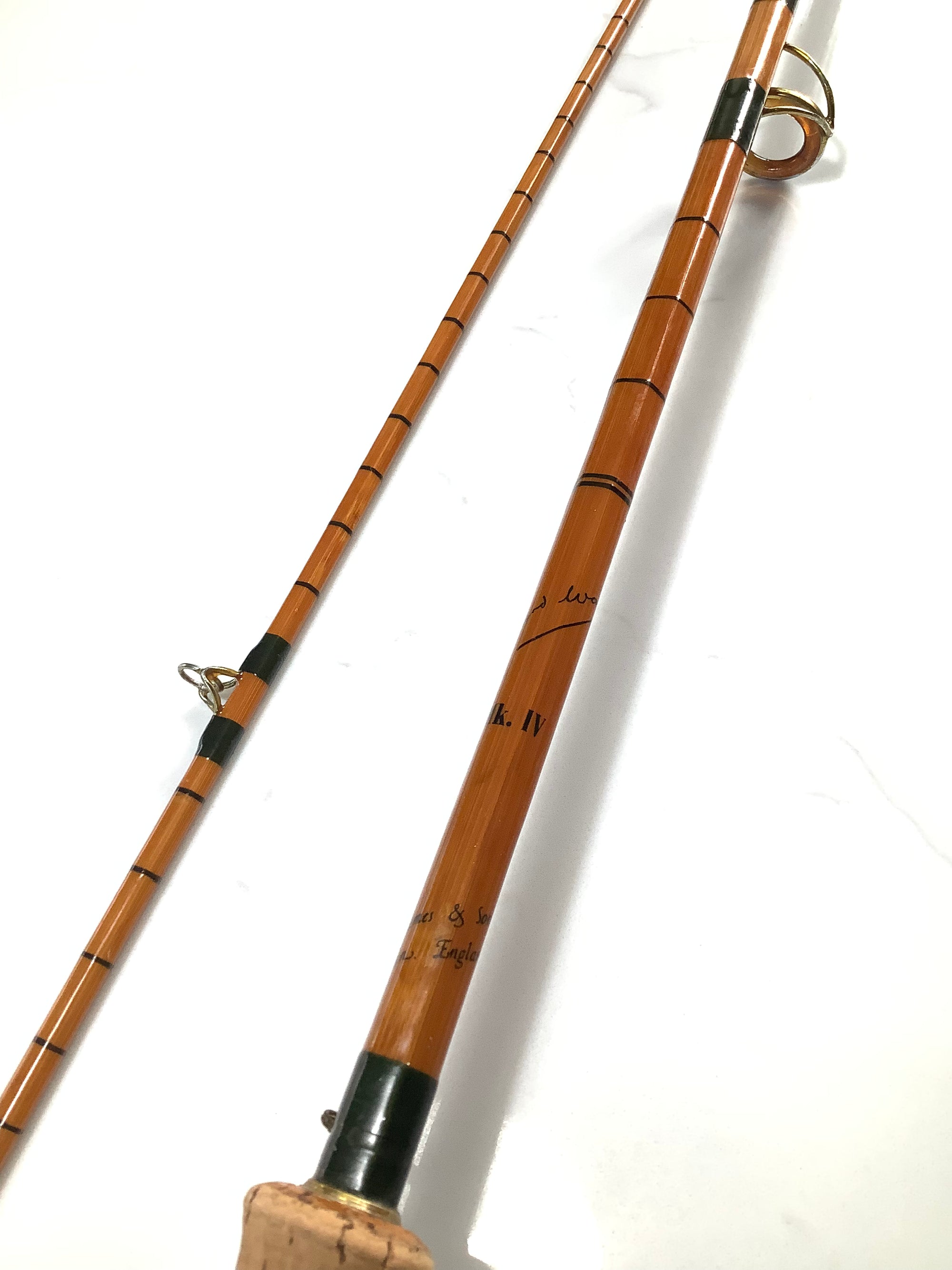 B.JAMES Richard Walker MKIV Built Cane Rod