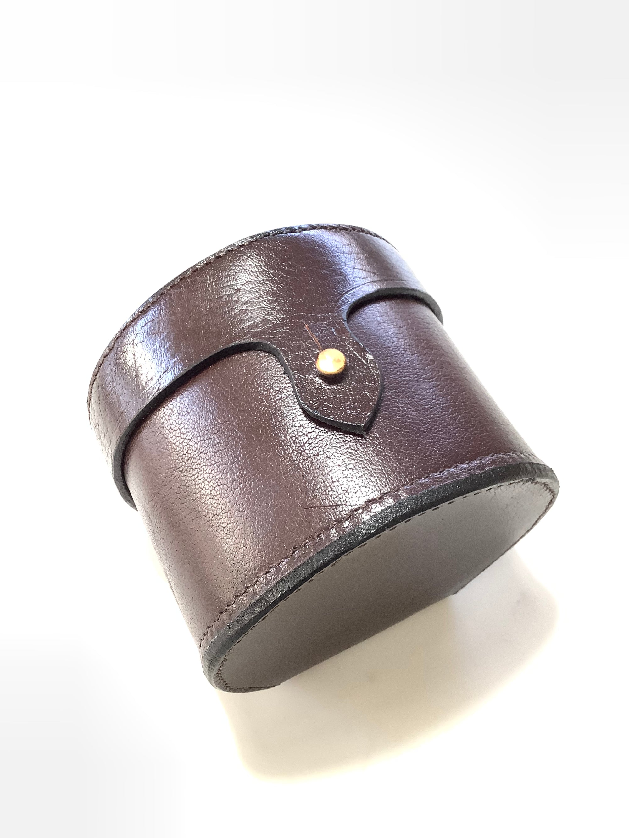 Hand Crafted Quality Leather 4” Reel Case