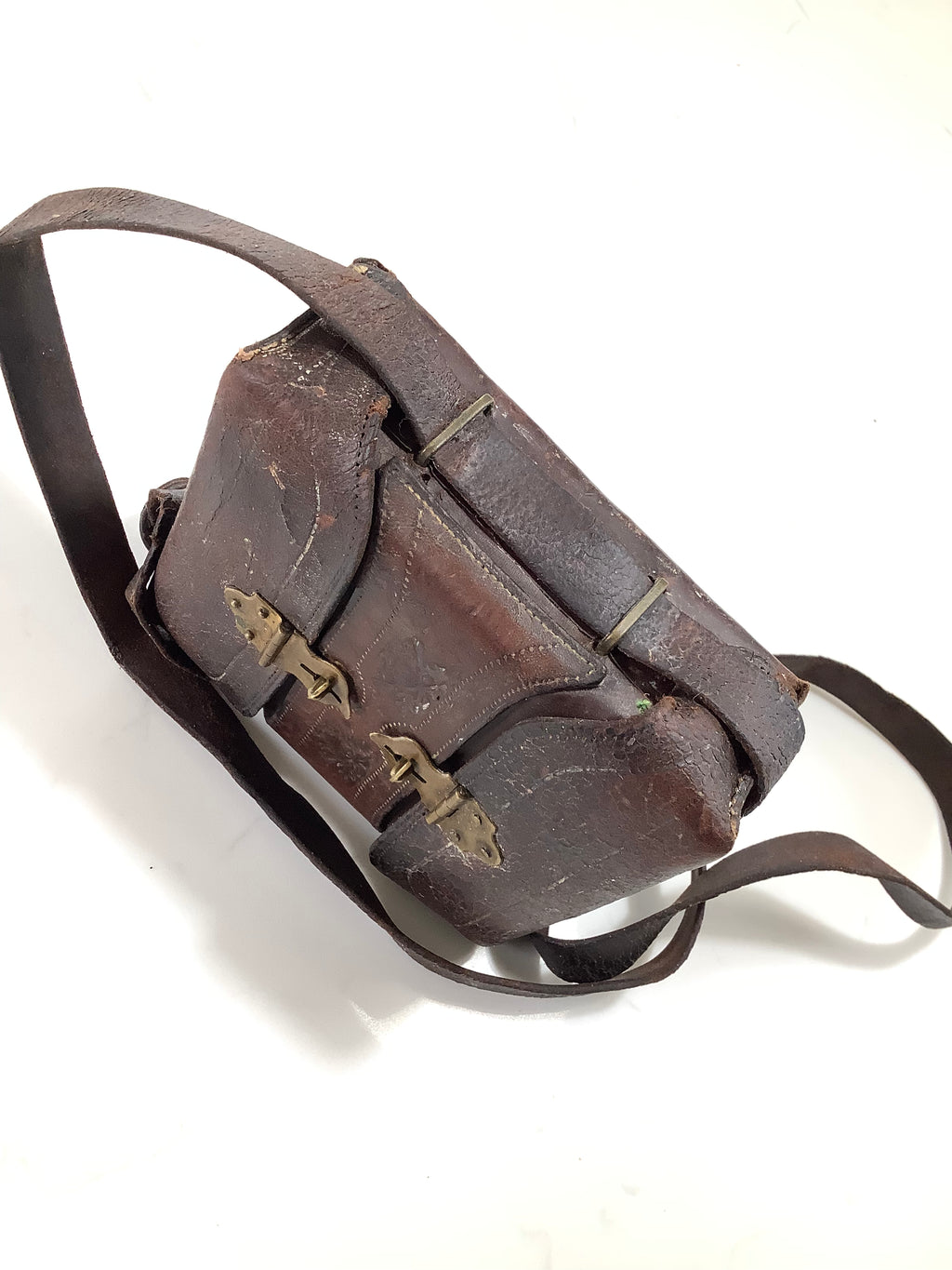 Antique Double Cartridge Carrying Case