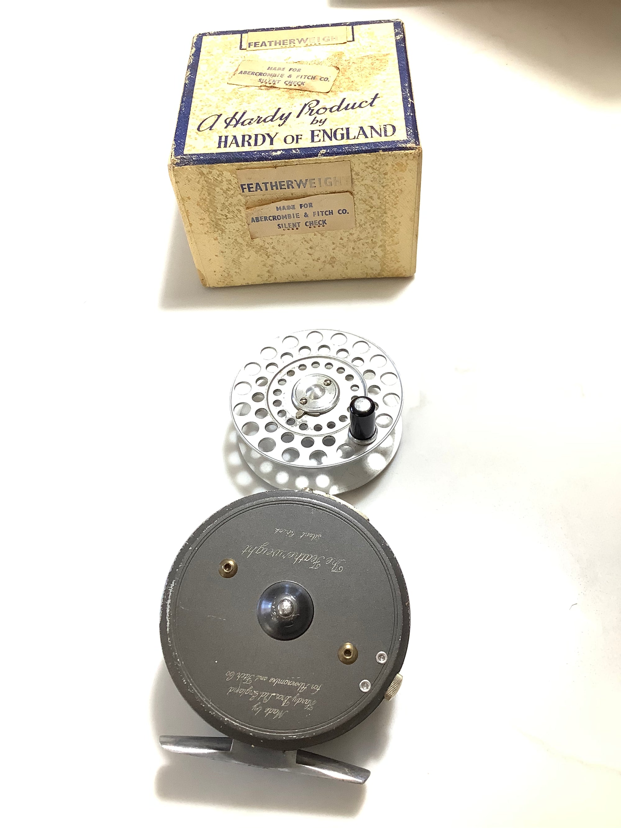 Scarce Vintage Hardy Bros A&F Silent Check FEATHERWEIGHT Fly Reel