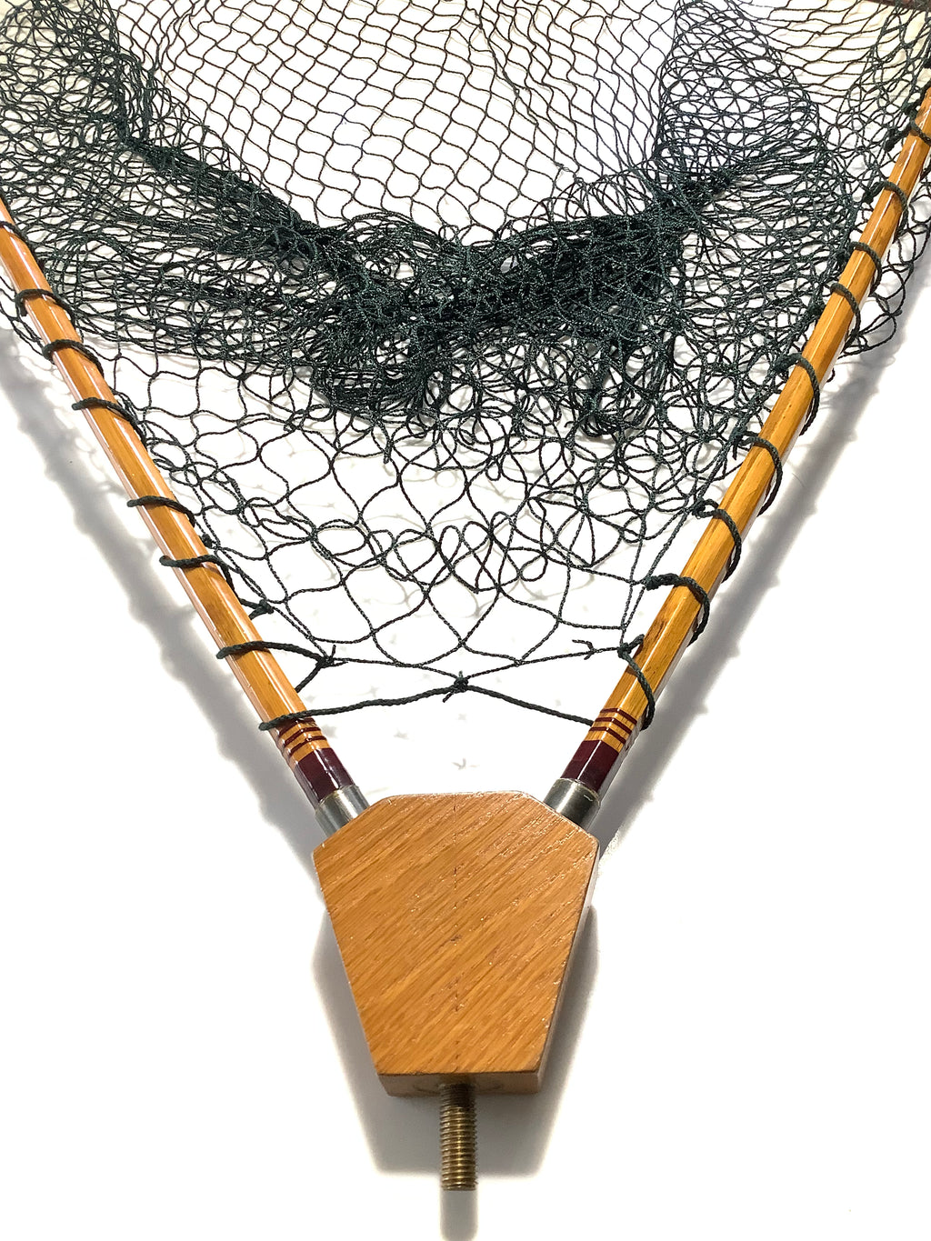 Early Richard Walker Style NET with OAK Spreader Block Dave Austin Pole