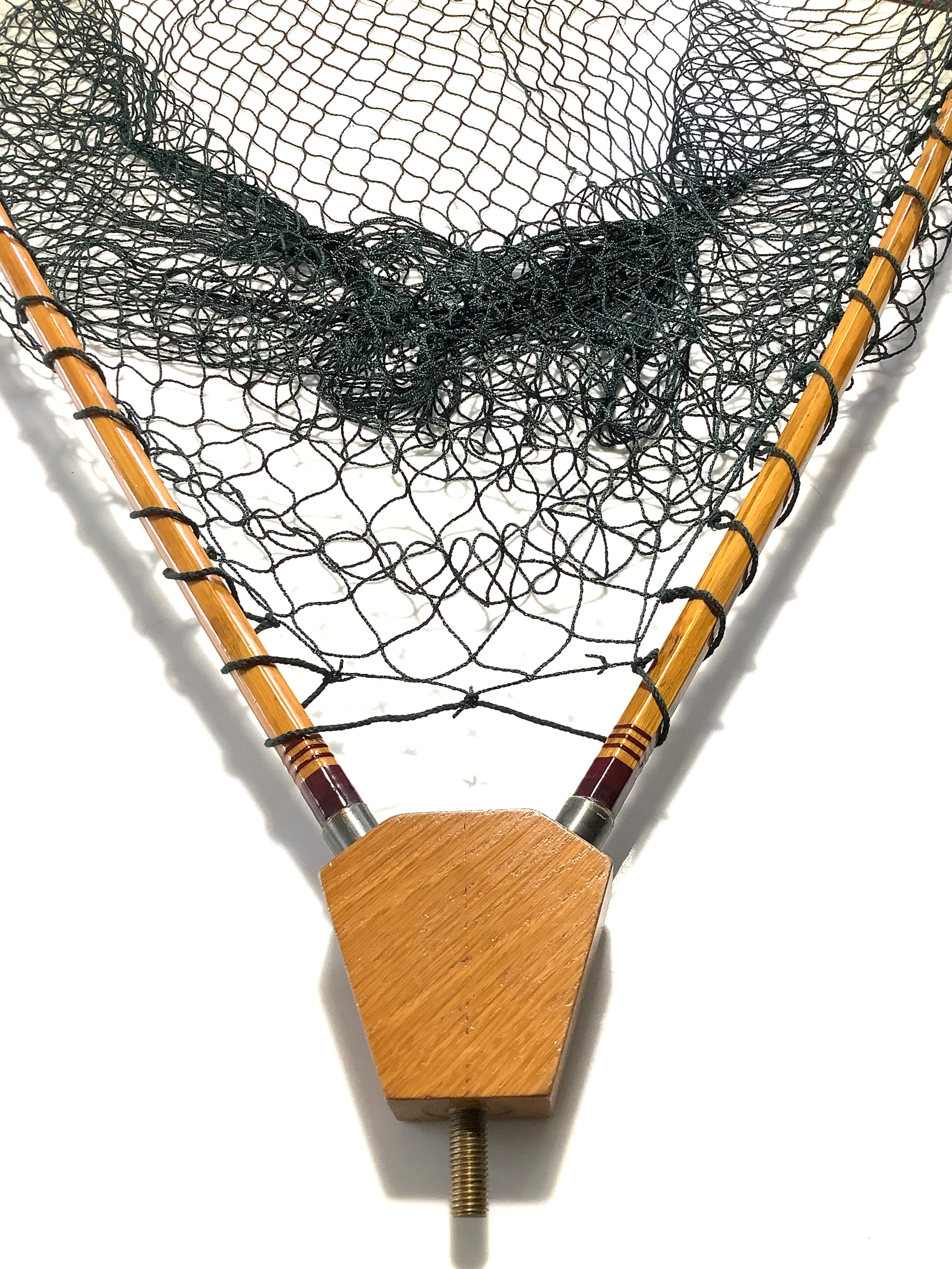 Early Richard Walker Style NET with OAK Spreader Block Dave Austin Pole