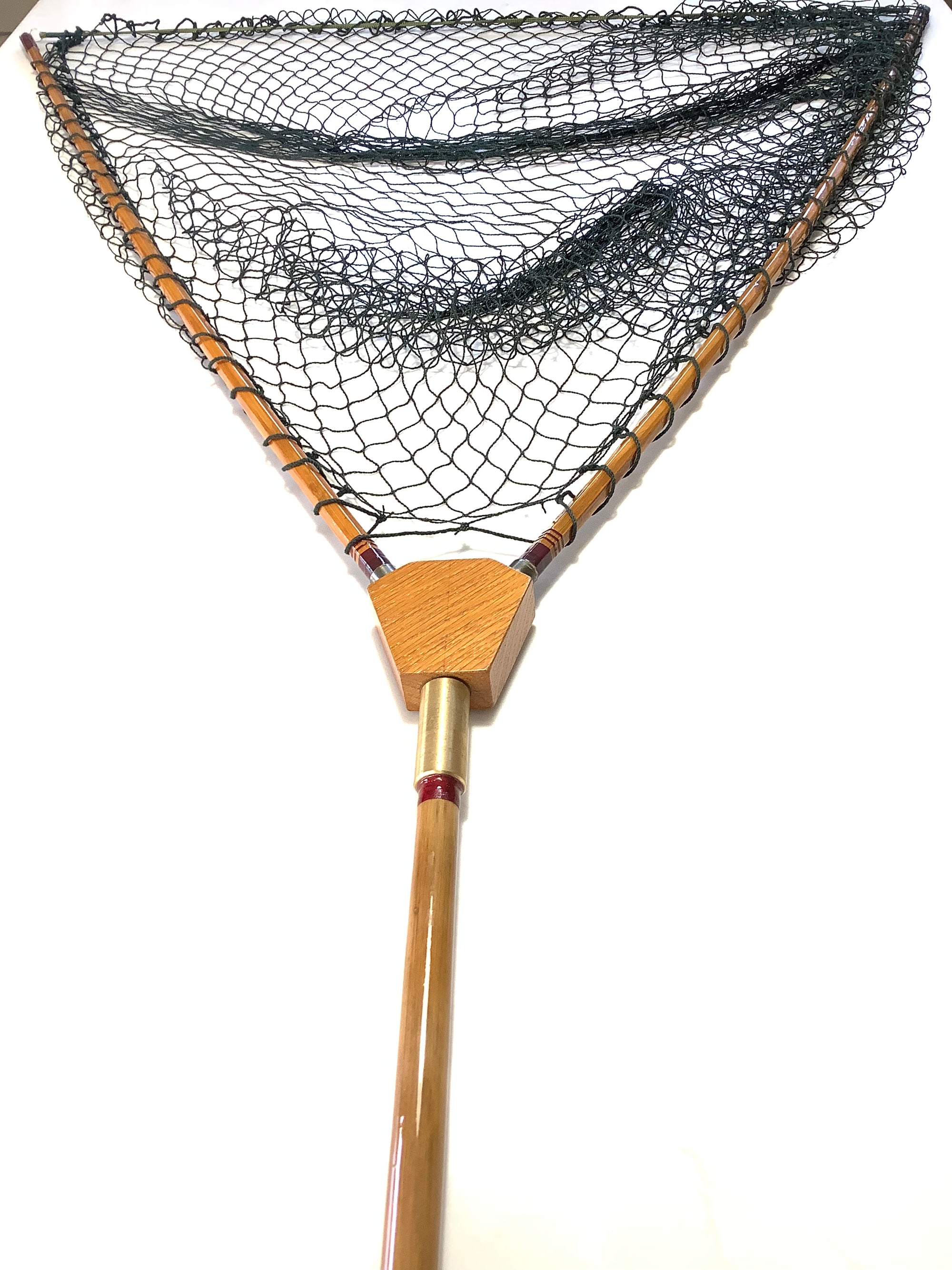 Early Richard Walker Style NET with OAK Spreader Block Dave Austin Pole