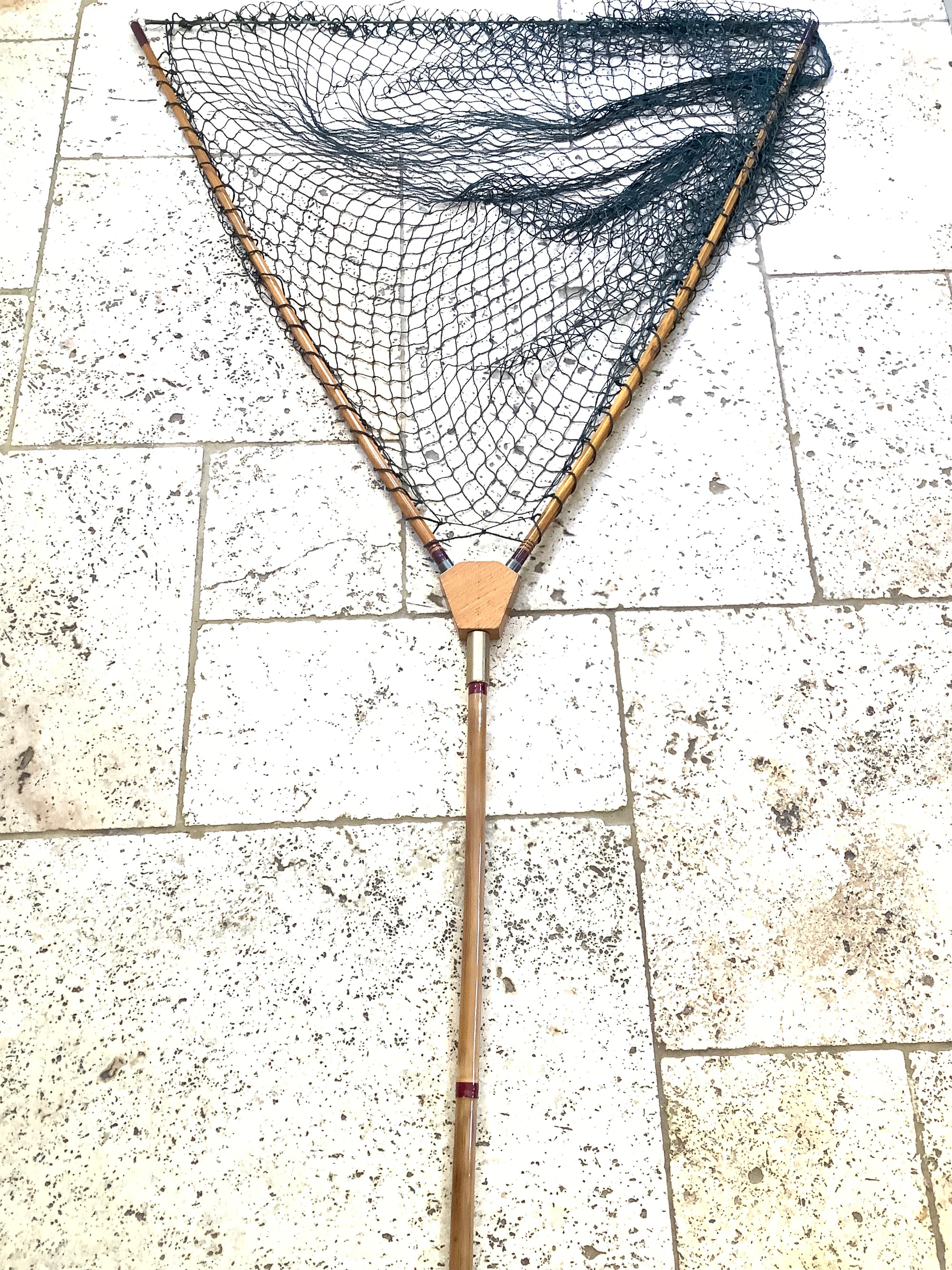 Early Richard Walker Style NET with OAK Spreader Block Dave Austin Pole