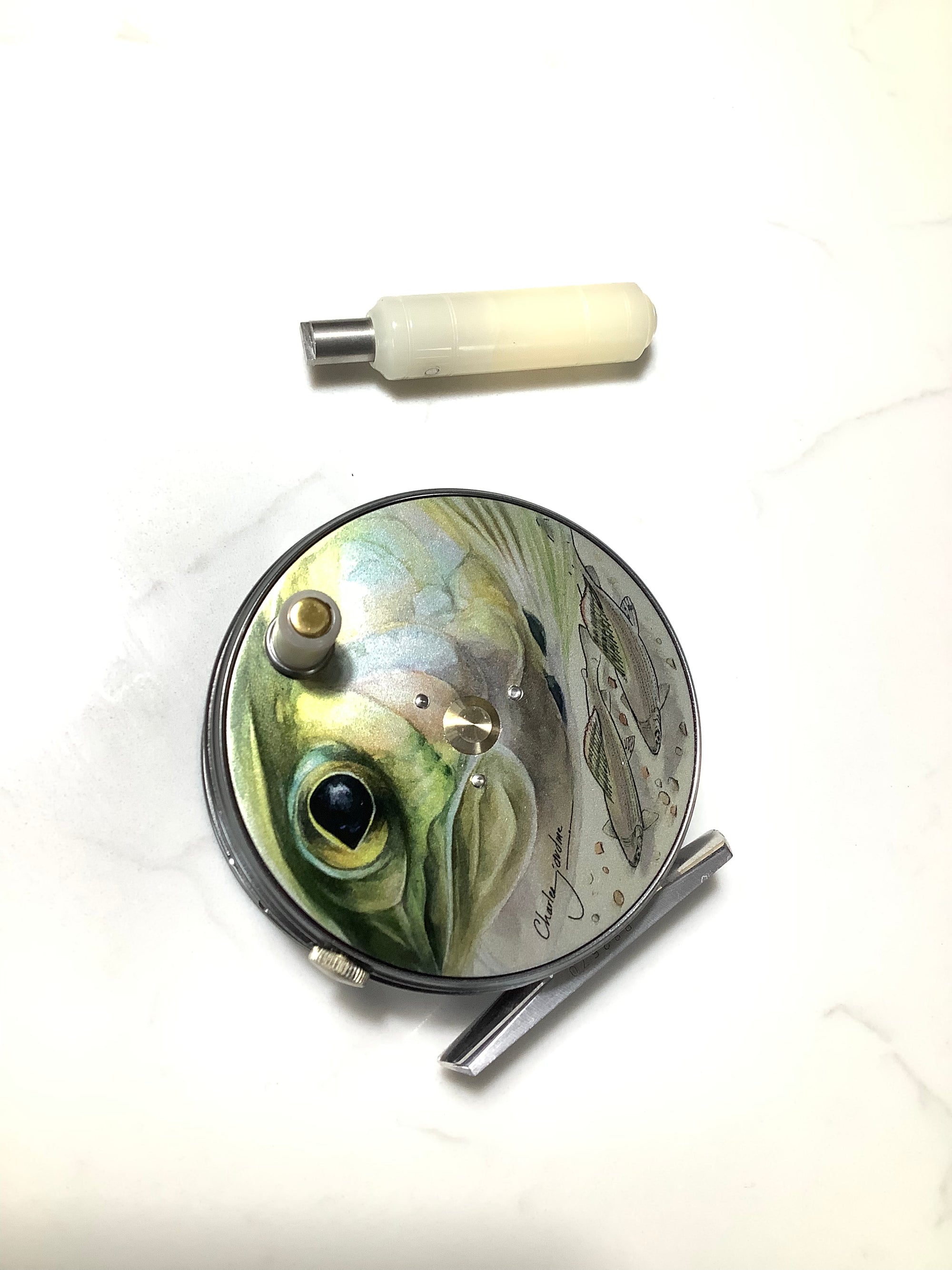 NEW Limited Edition HARDY BRos CHARLES JARDINE “ Grayling” Fly Reel