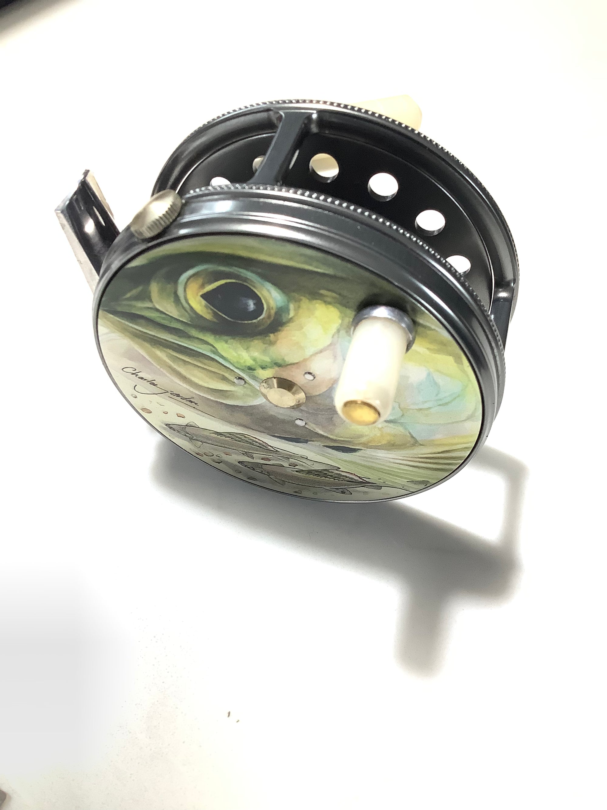 NEW Limited Edition HARDY BRos CHARLES JARDINE “ Grayling” Fly Reel