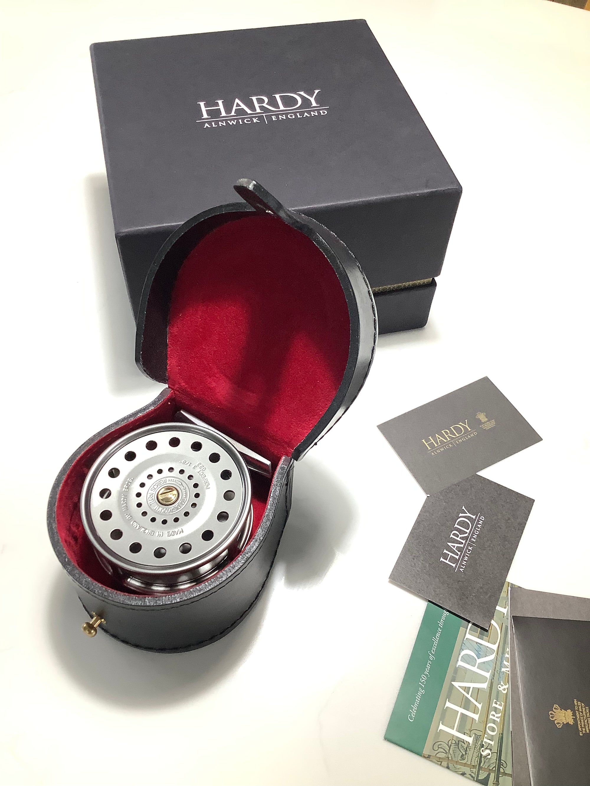 NEW Limited Edition HARDY BRos CHARLES JARDINE “ Grayling” Fly Reel