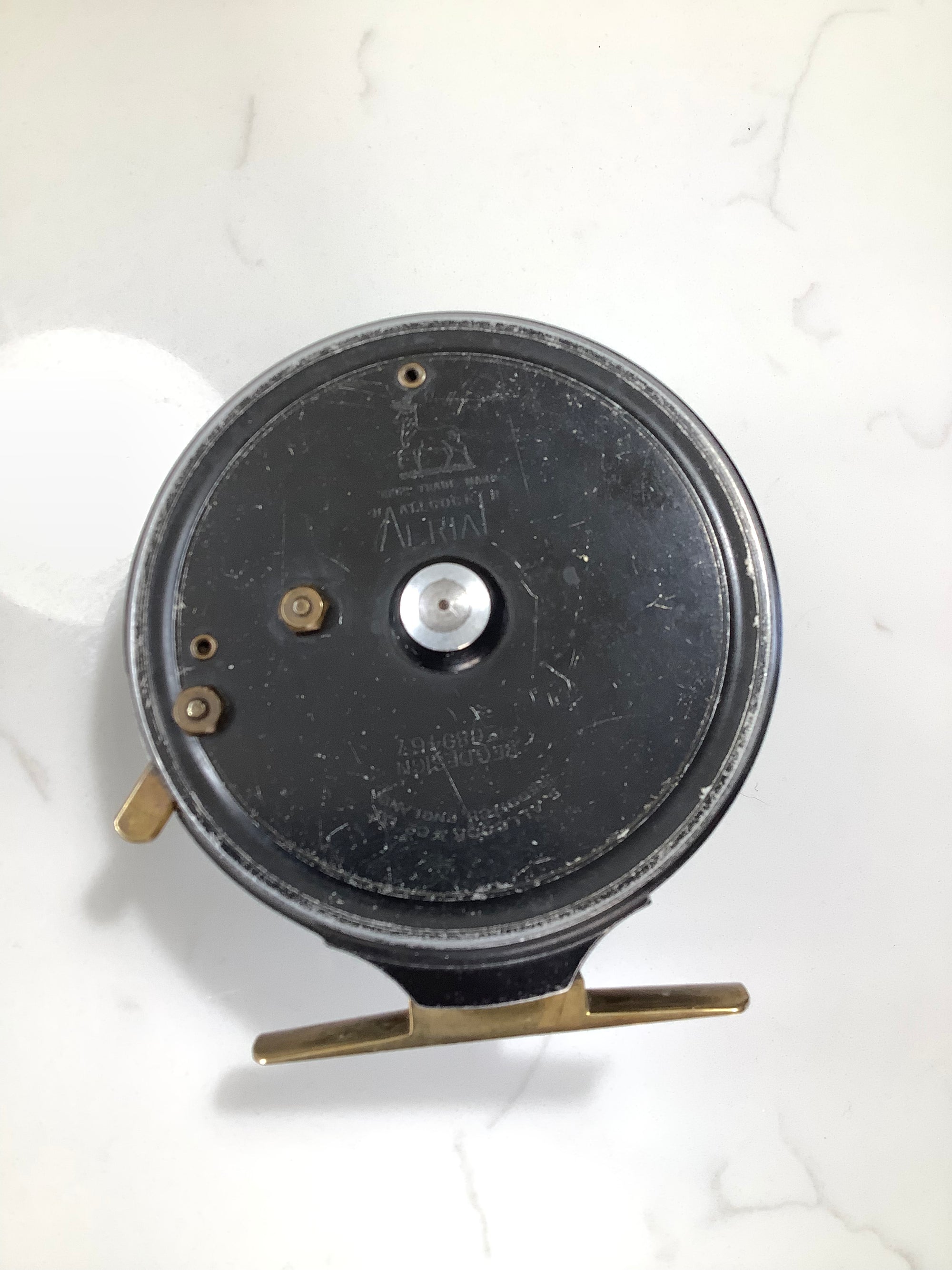 Allcock & Co Lever Check Aerial Centrepin