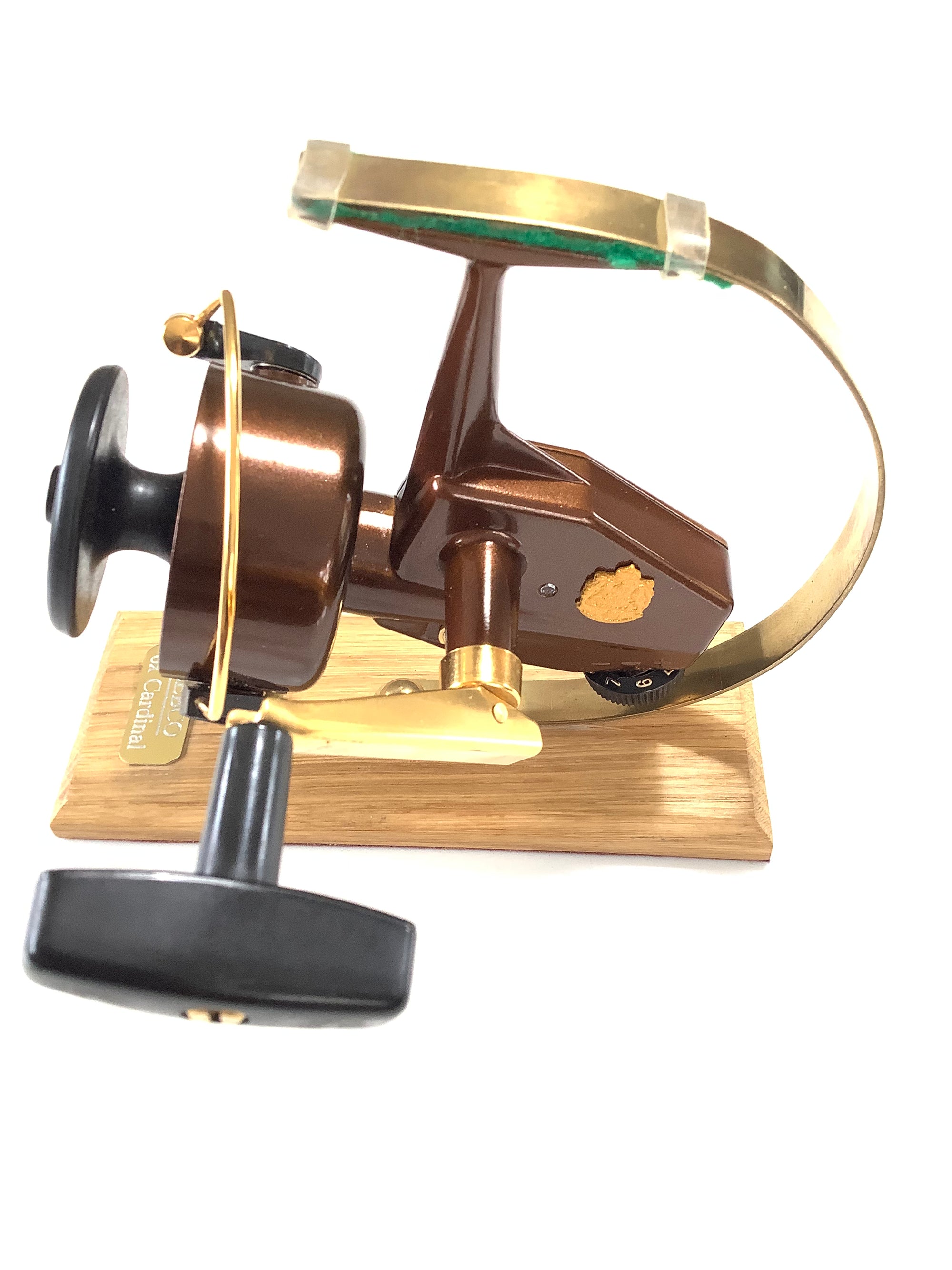 Collectors Display Reel Gold Custom ABU ZEBCO 6X CARDINAL Reel