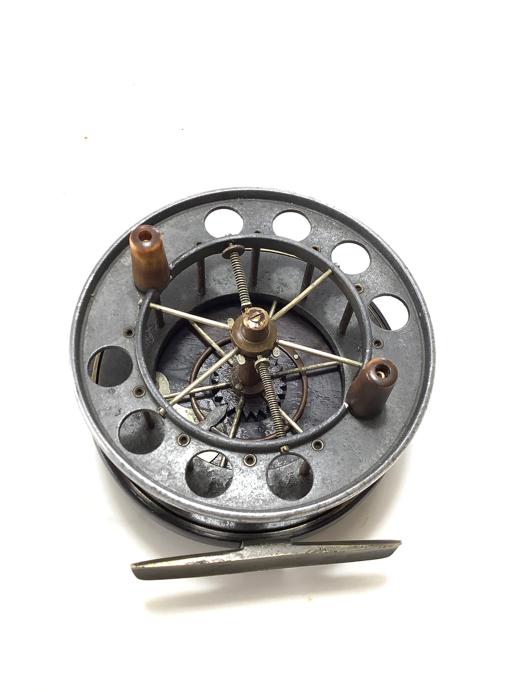 Rare Antique Allcock & Co 4” Improved Coxon Aerial Centrepin