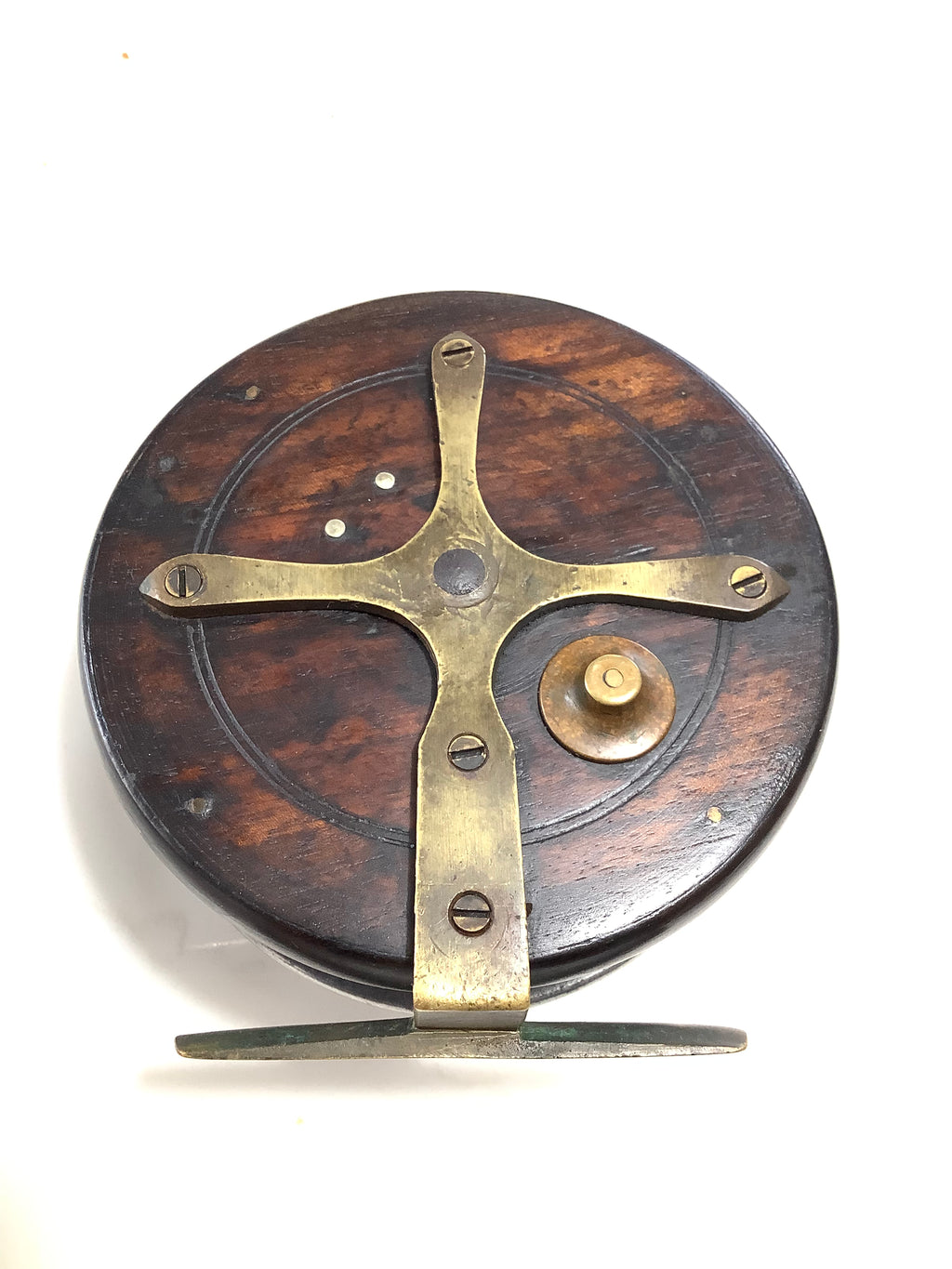 Rare Antique Allcock & Co 4” Improved Coxon Aerial Centrepin