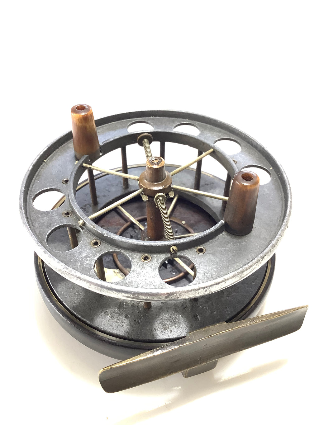 Rare Antique Allcock & Co 4” Improved Coxon Aerial Centrepin