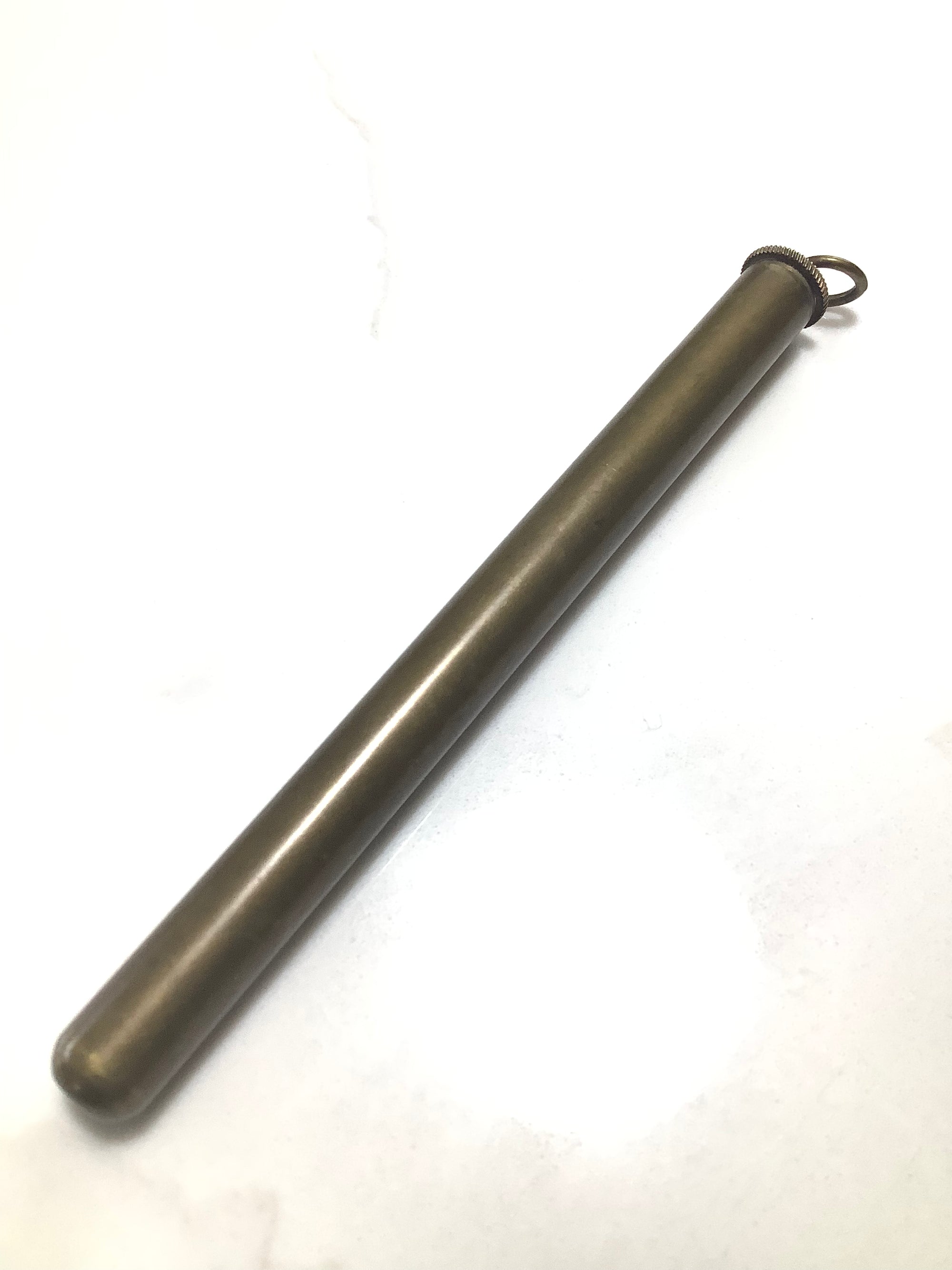 Antique Brass Hardy Bros Fishing Thermometer