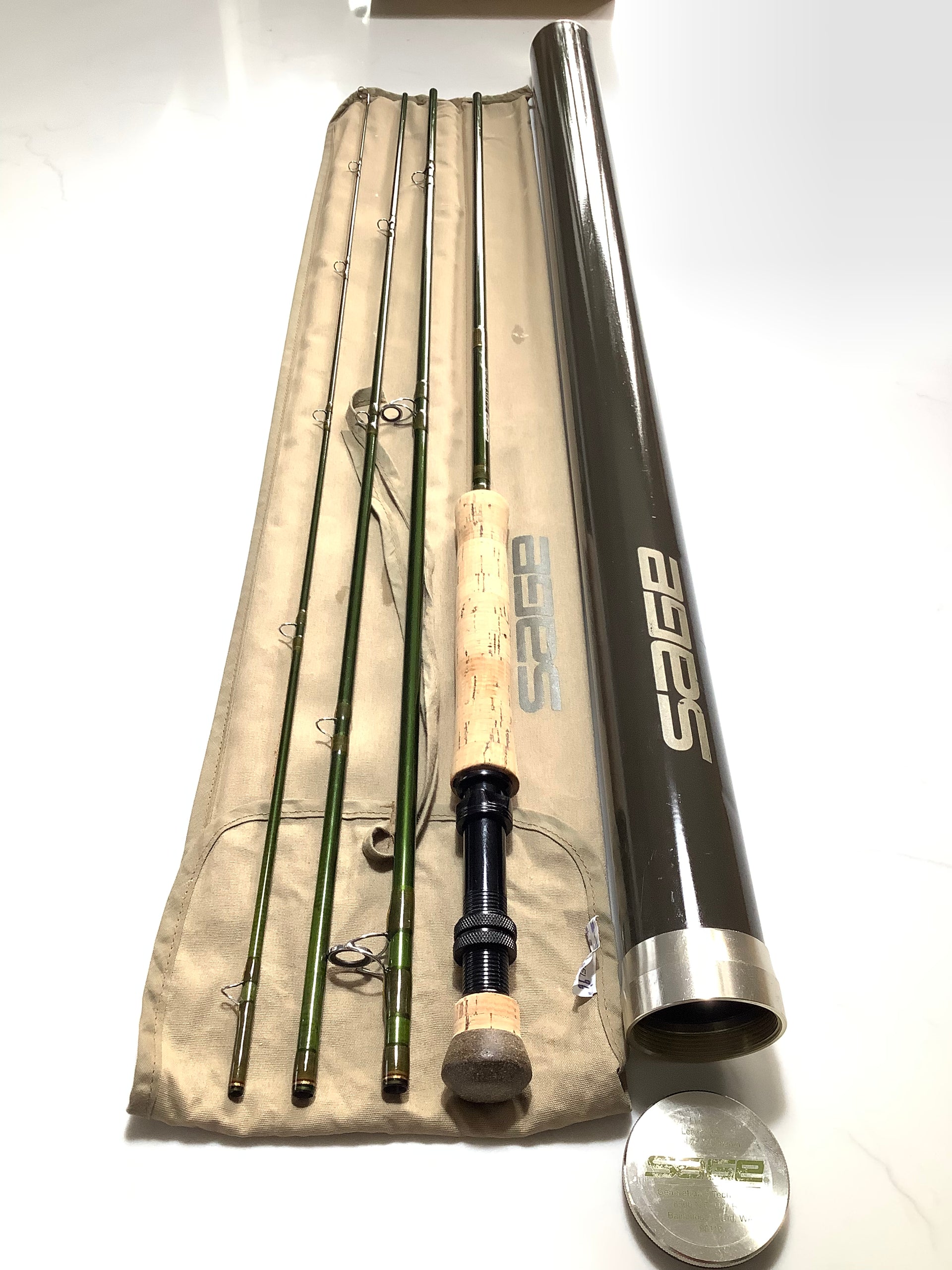 SAGE Z-AXIS 9ft 6” #8 Fly Rod – Antique & Vintage Fishing Tackle