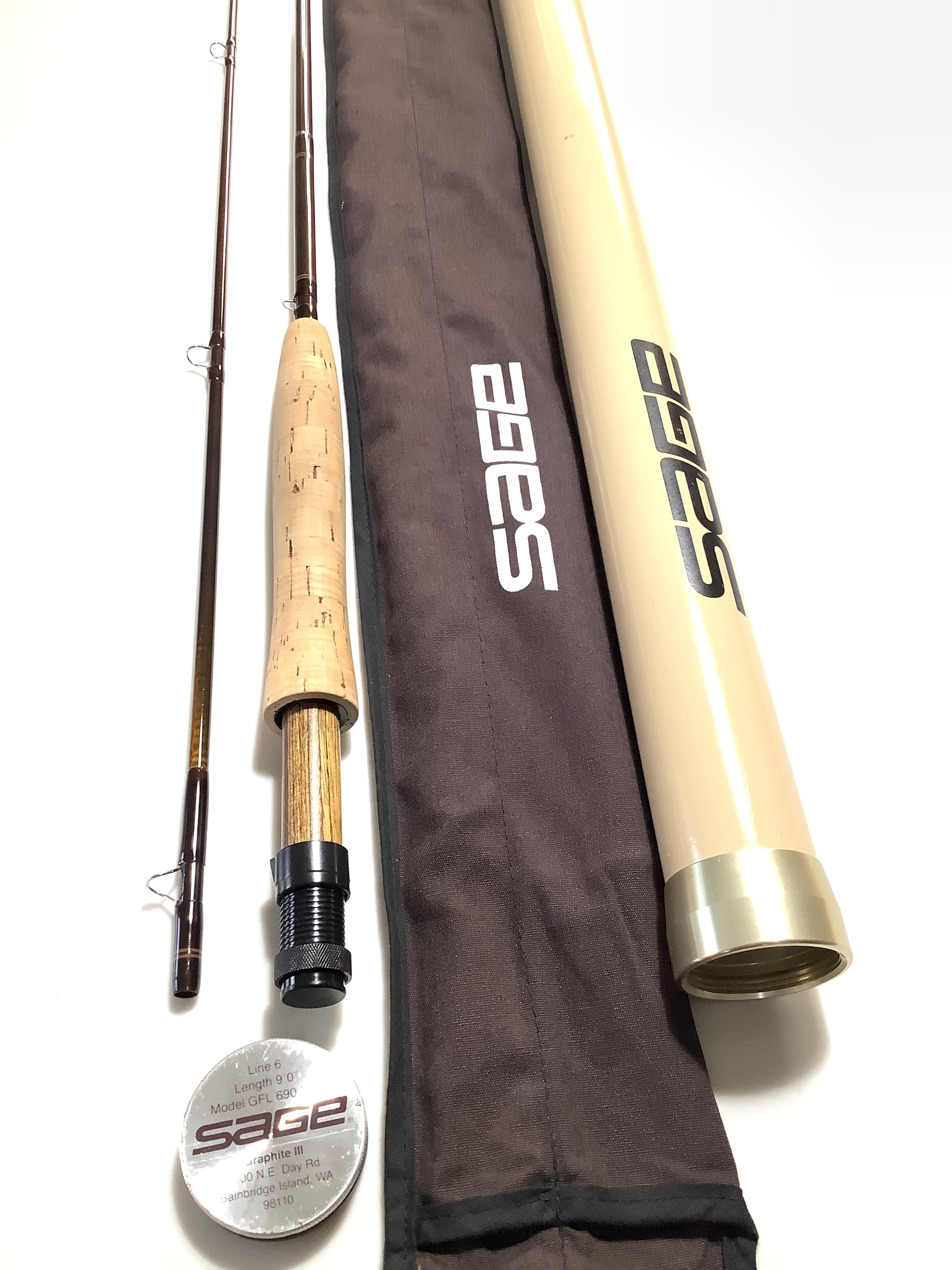SAGE Graphite III GFL 9ft #6 Fly Rod